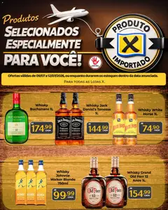 X Supermercados ofertas Produtos importados - Pré-Visualização do folheto da loja X Supermercados, válido de 09/07/2026 | Página: 1