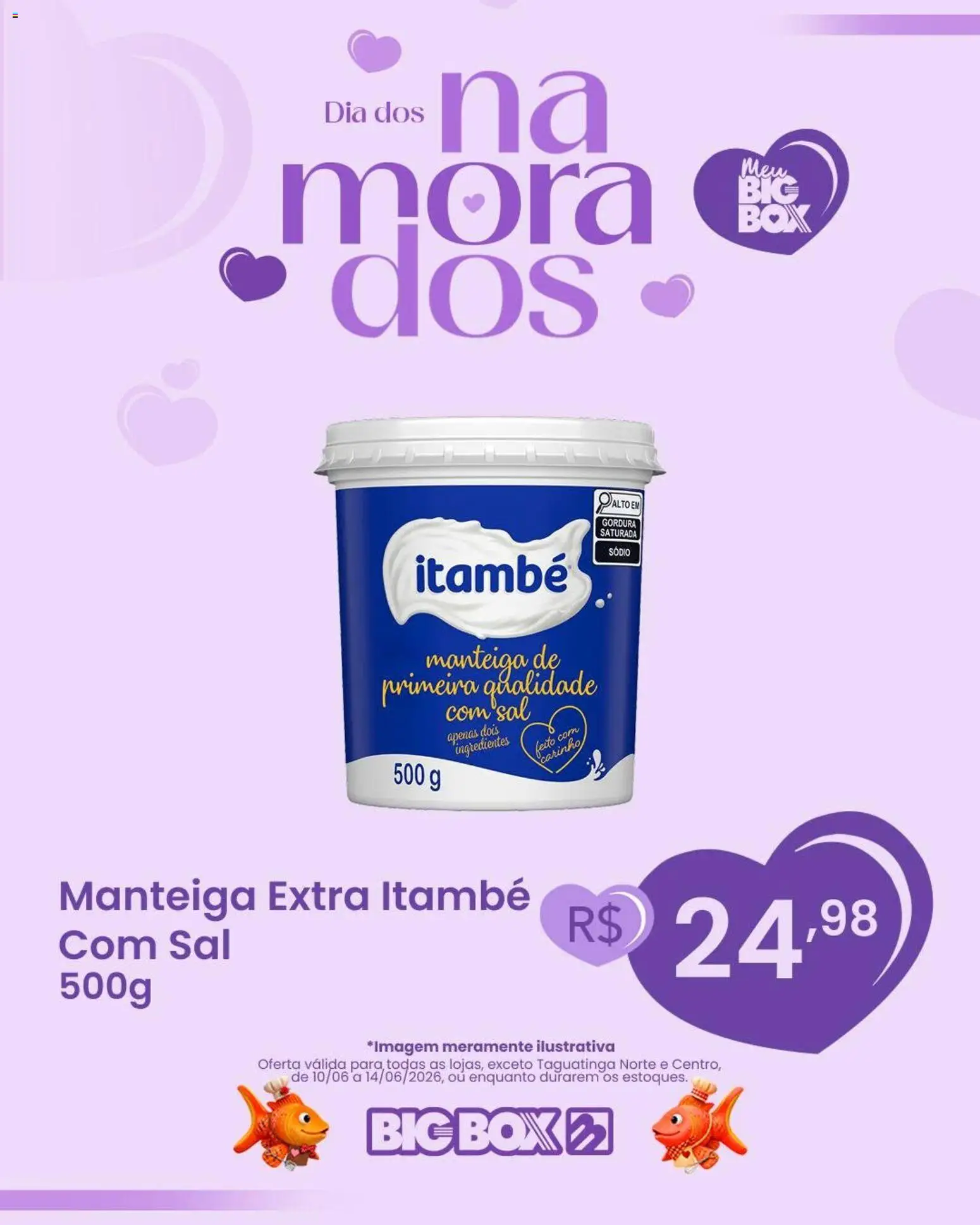 Big Box Folheto - válido de 10.06.2026 | Página: 8 | Produtos: Manteiga, Sal