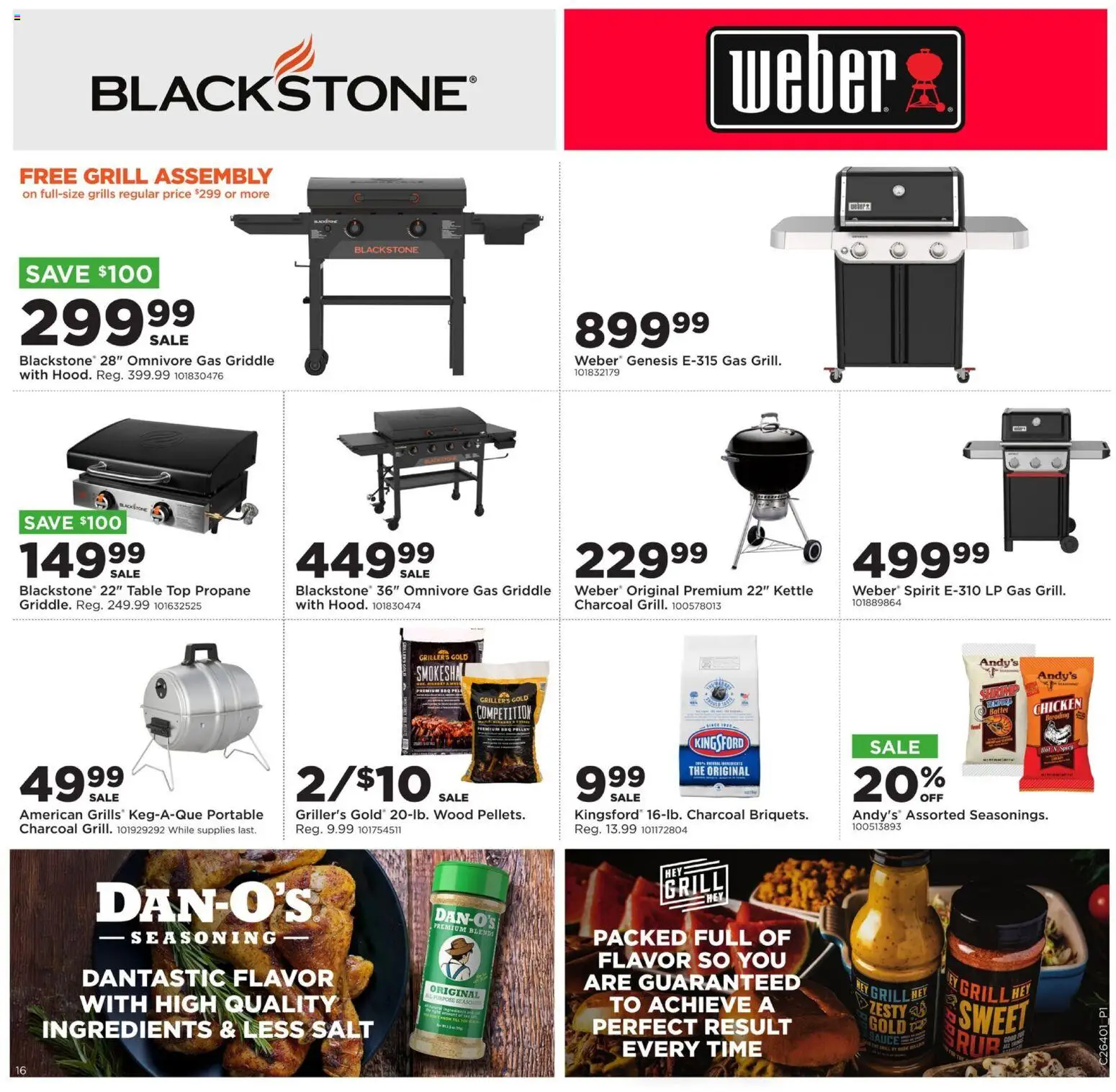 Mills Fleet Farm Weekly Ad - valid from 09/28/2026 | Page: 21 | Products: Chicken, Sauce, Grill, Kettle