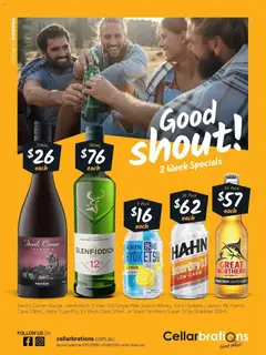 Preview of Cellarbrations catalogue  Newcastle - valid from 27/07/2026