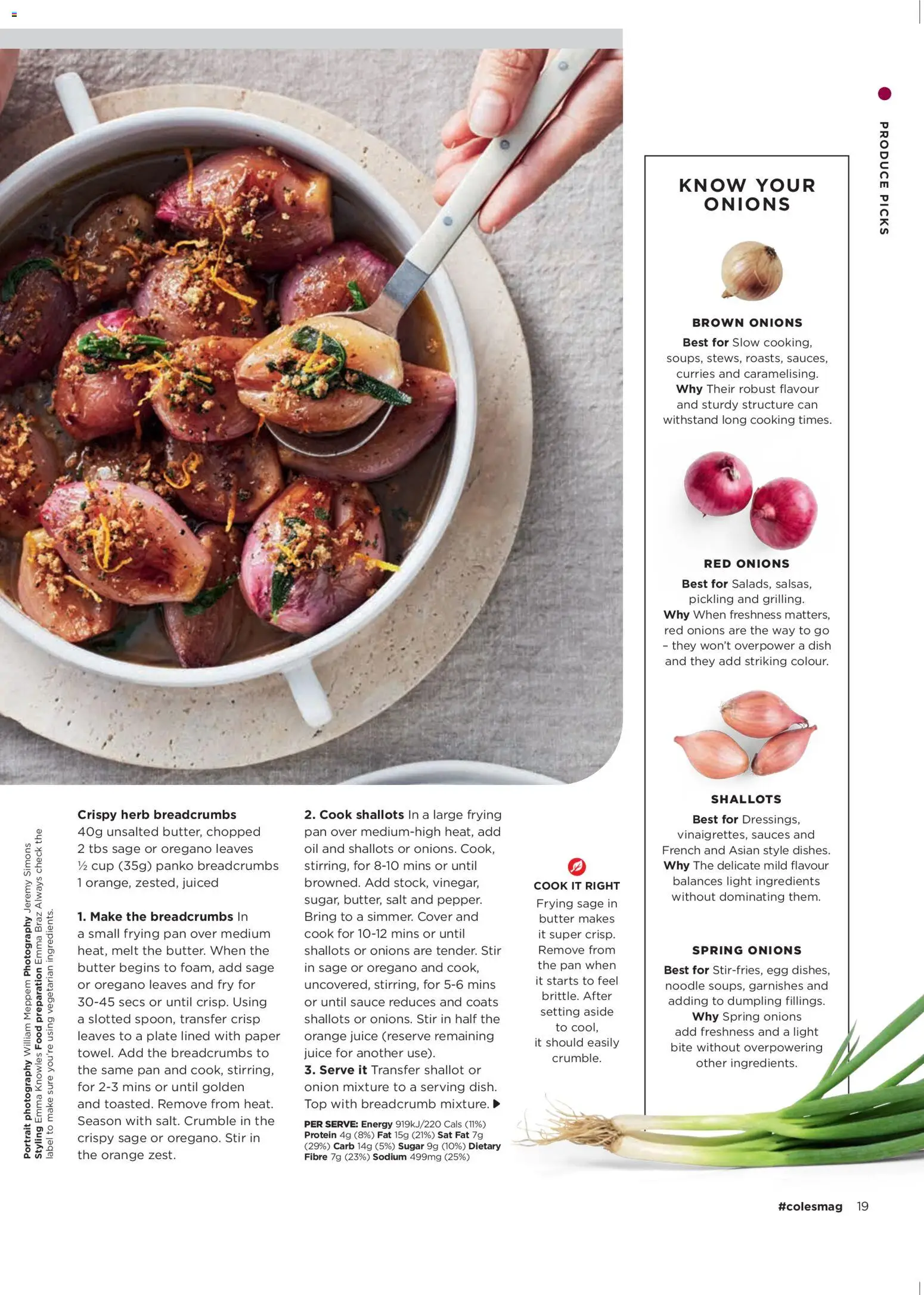 Coles catalogue - valid from 05/03/2026 | Page: 19 | Products: Food, Protein, Onions, Sugar