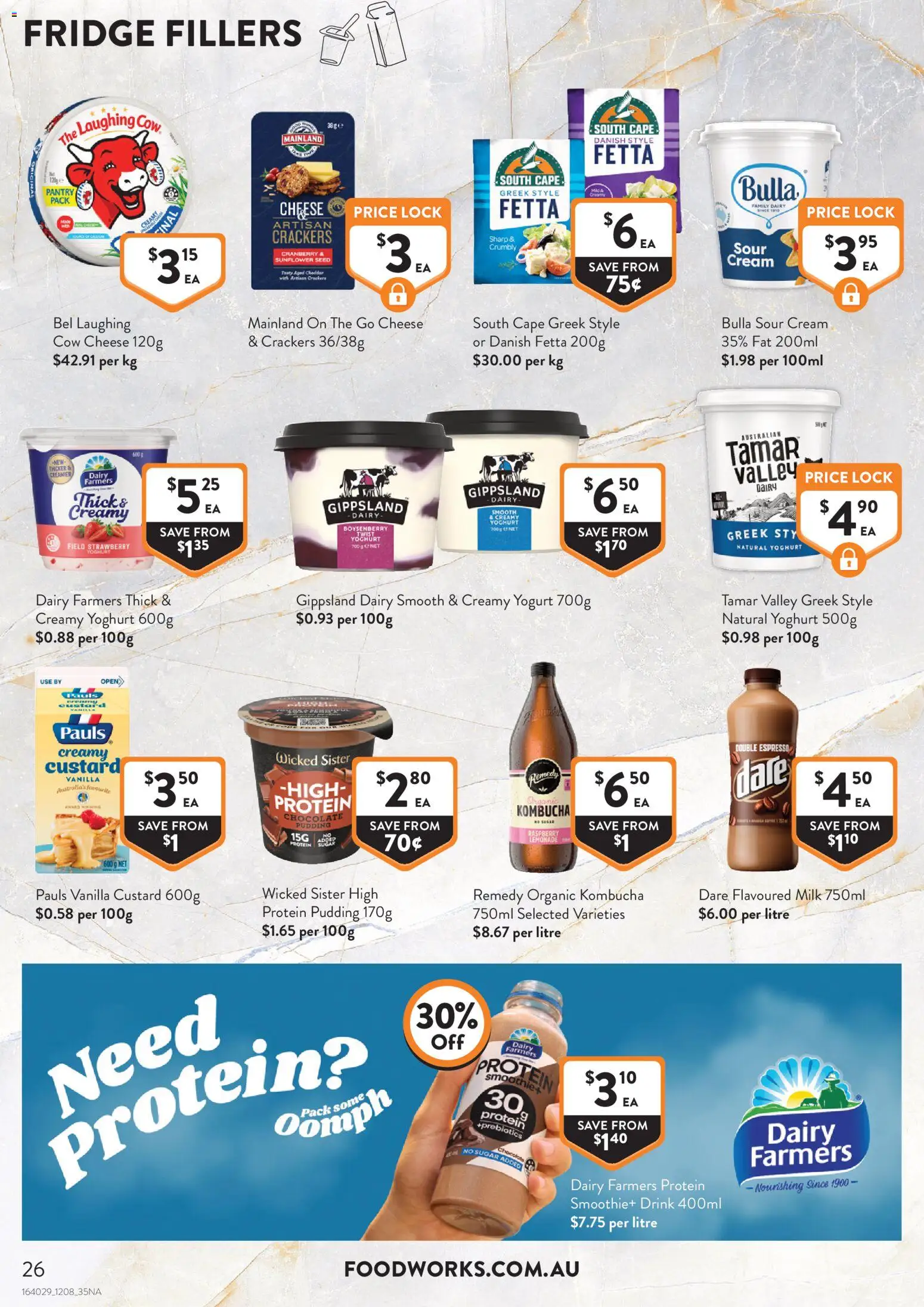 Foodworks catalogue - valid from 12/08/2026 | Page: 26 | Products: Chocolate, Protein pudding, Pudding, Sugar
