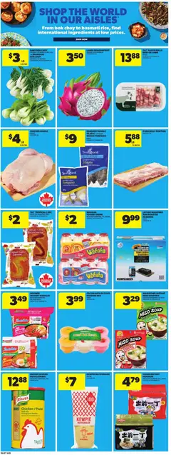 Preview of Atlantic Superstore weekly flyer / circulaire from shop Atlantic Superstore valid from 07.05.2026 | Page: 23 | Products: Fish, Noodles, Yogurt, Pork
