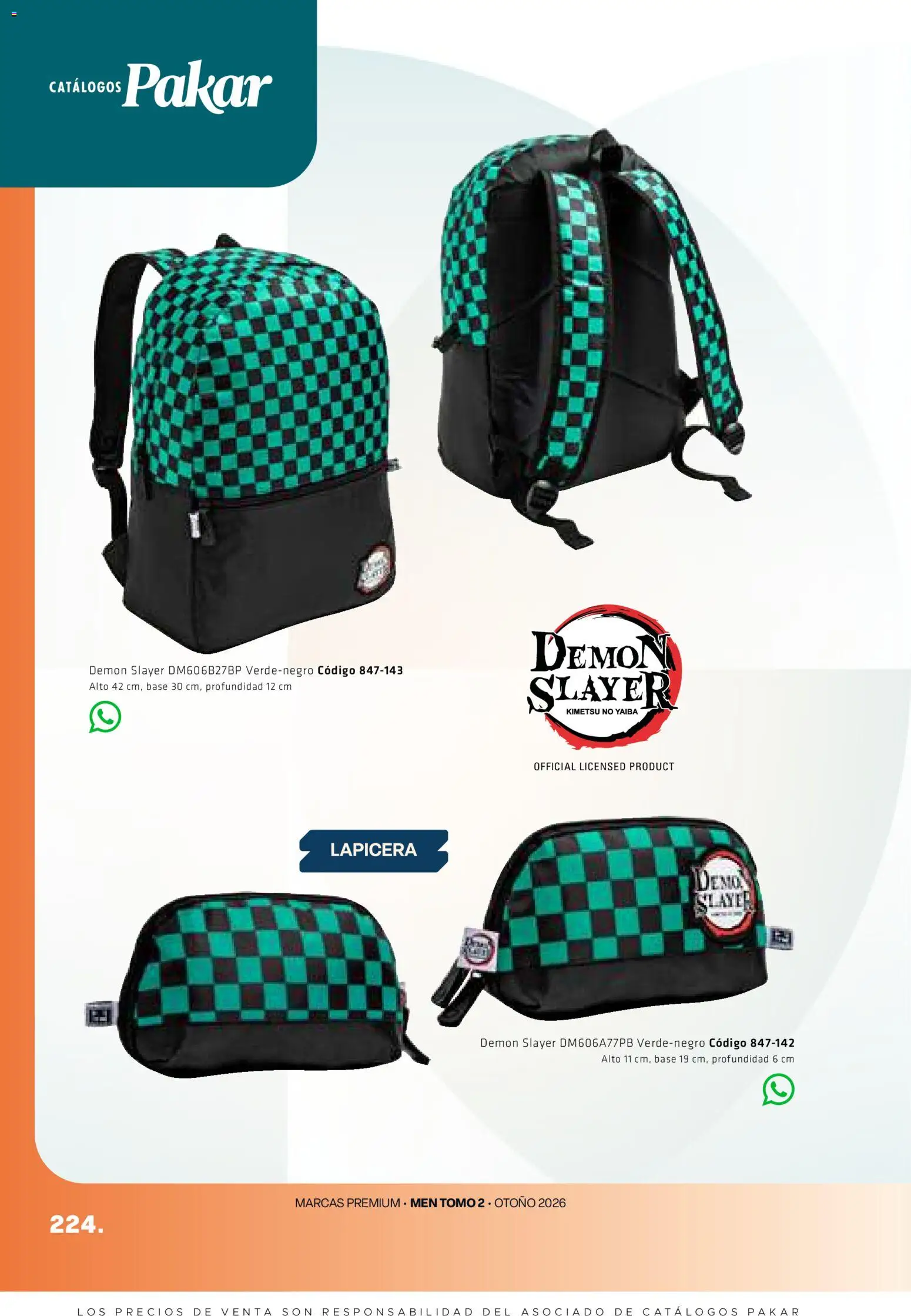 Nuevas ofertas de SC Pakar válidas en toda la República Mexicana desde el 28/08/2026. ¡Encuentra las mejores ofertas en SC Pakar catálogo Premium Men Tomo 2! | Página: 224