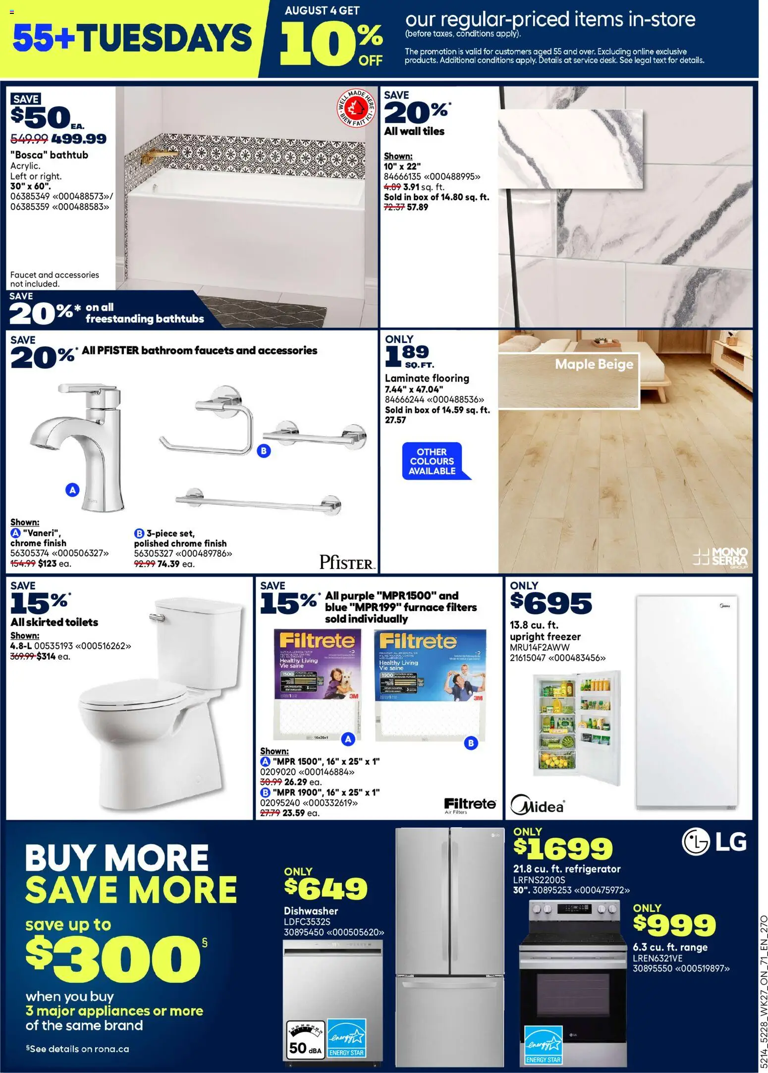 Rona flyer valid from Jul 30, 2026 | Page: 5
