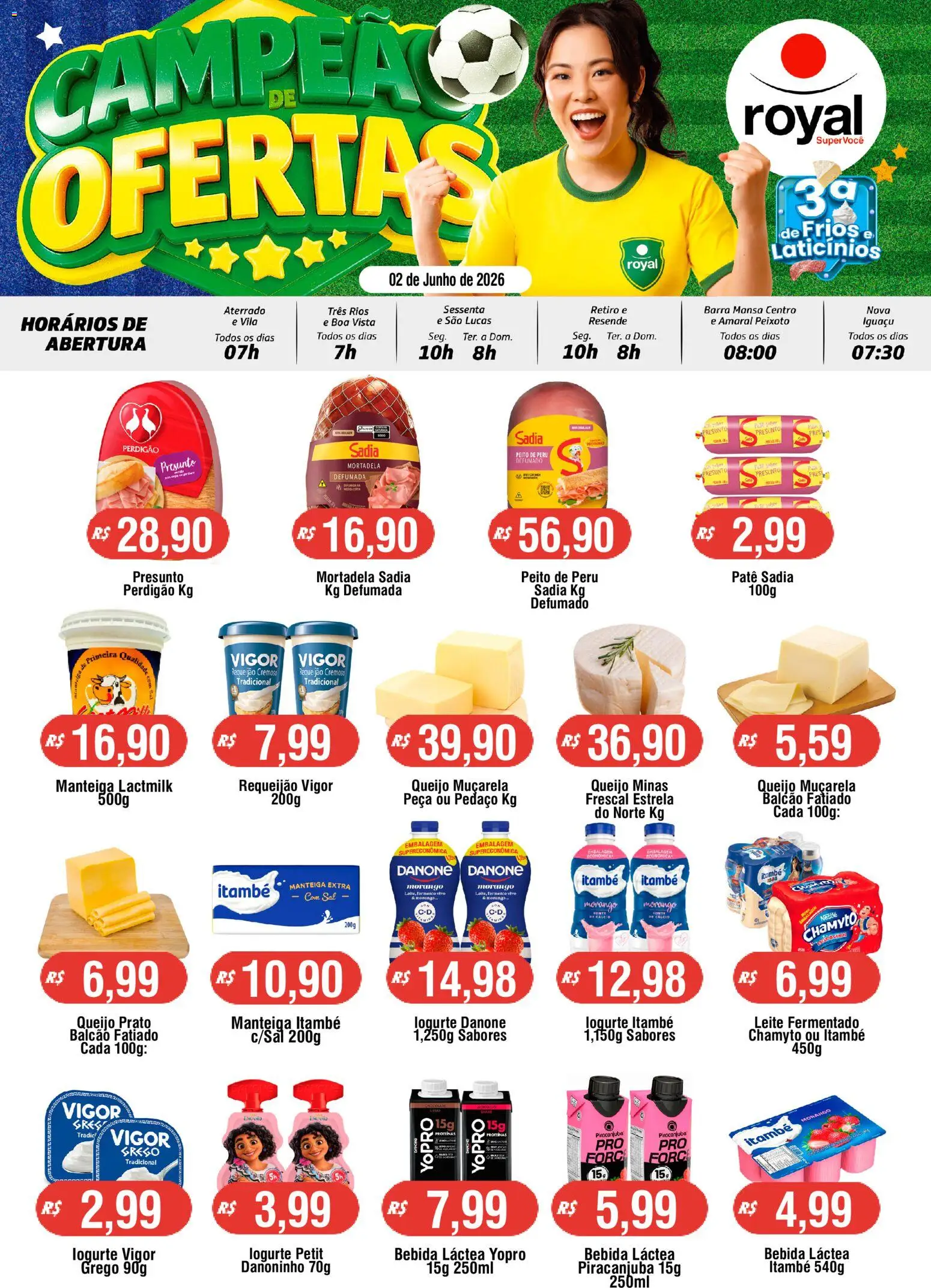 Royal Supermercados Folheto - válido de 02.06.2026 | Página: 1