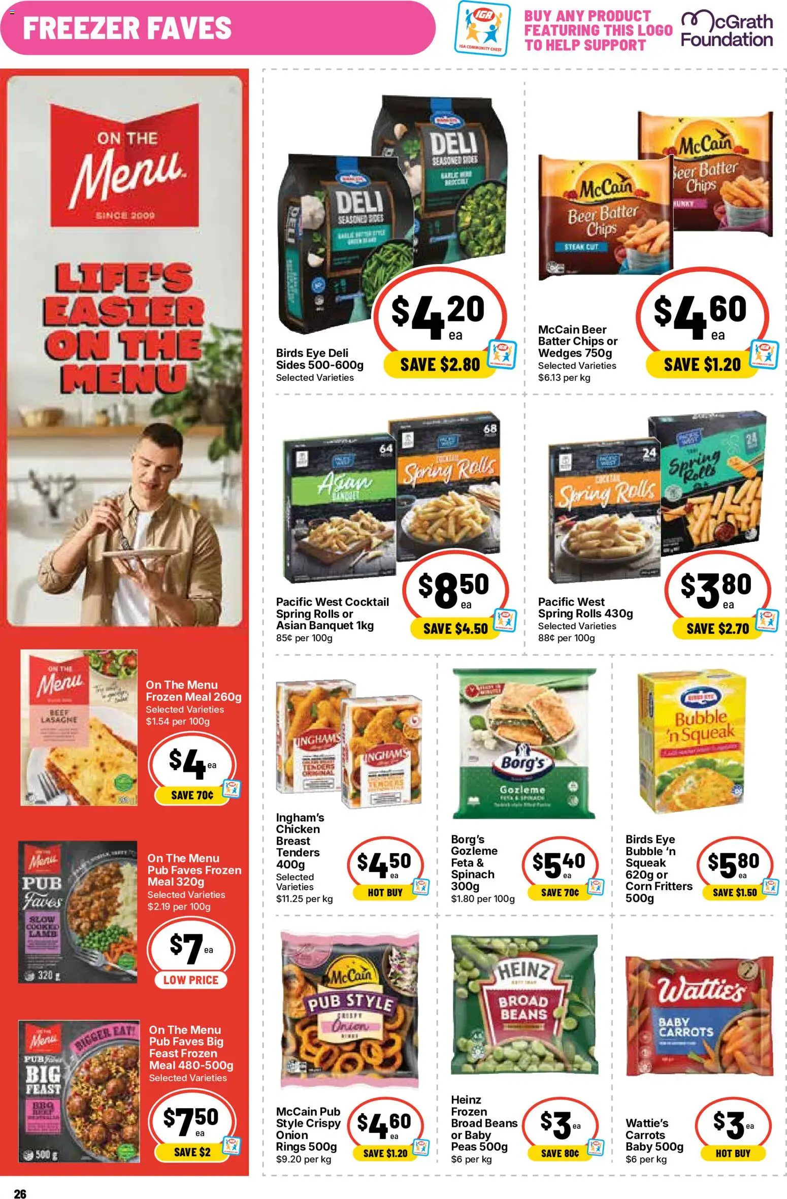 Ritchies catalogue - valid from 23/09/2026 | Page: 26 | Products: Chicken, Cocktail, Carrots, Beans