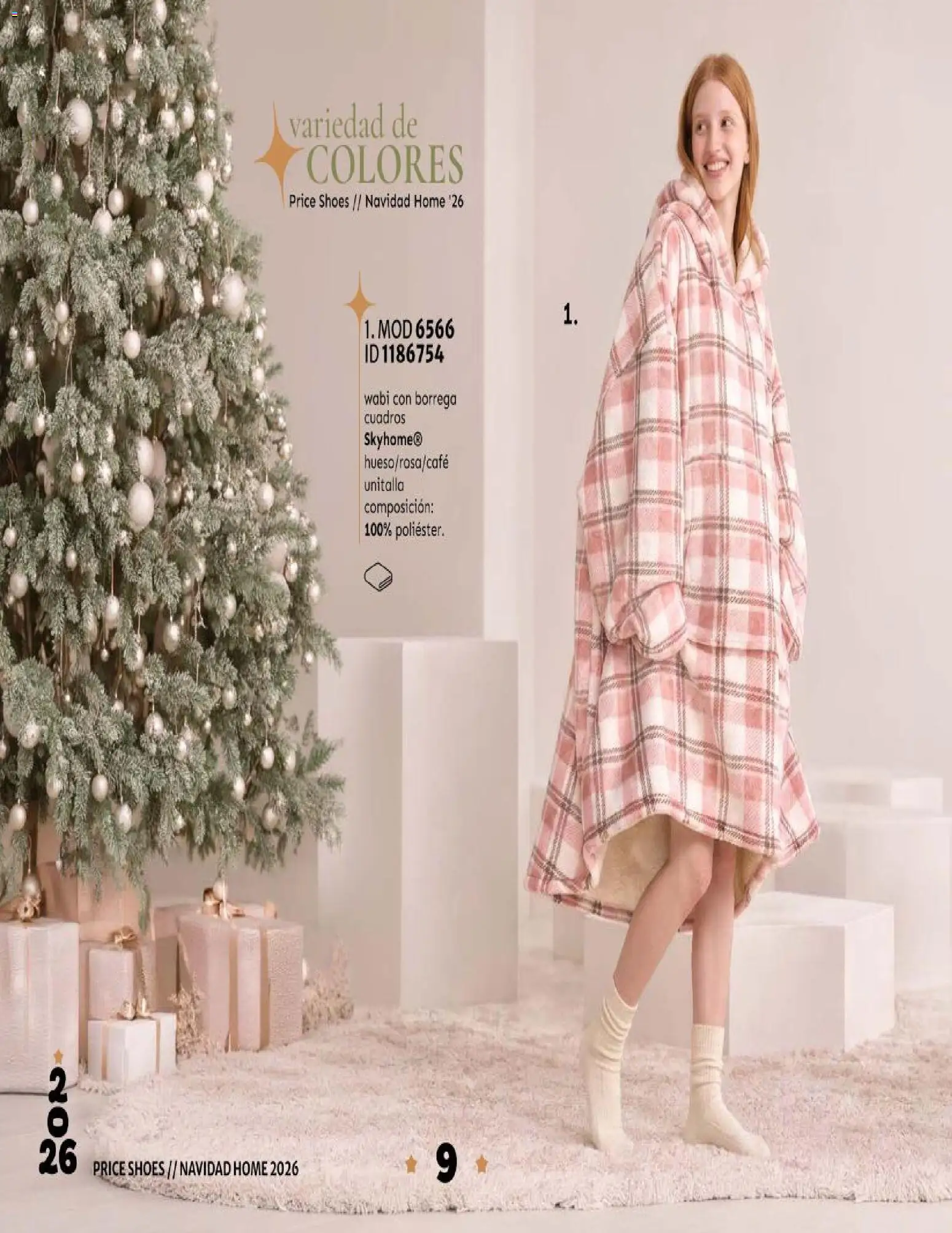 Nuevas ofertas de Price Shoes válidas en toda la República Mexicana desde el 15/10/2026. ¡Encuentra las mejores ofertas en Price Shoes catálogo Navidad Home! | Página: 10