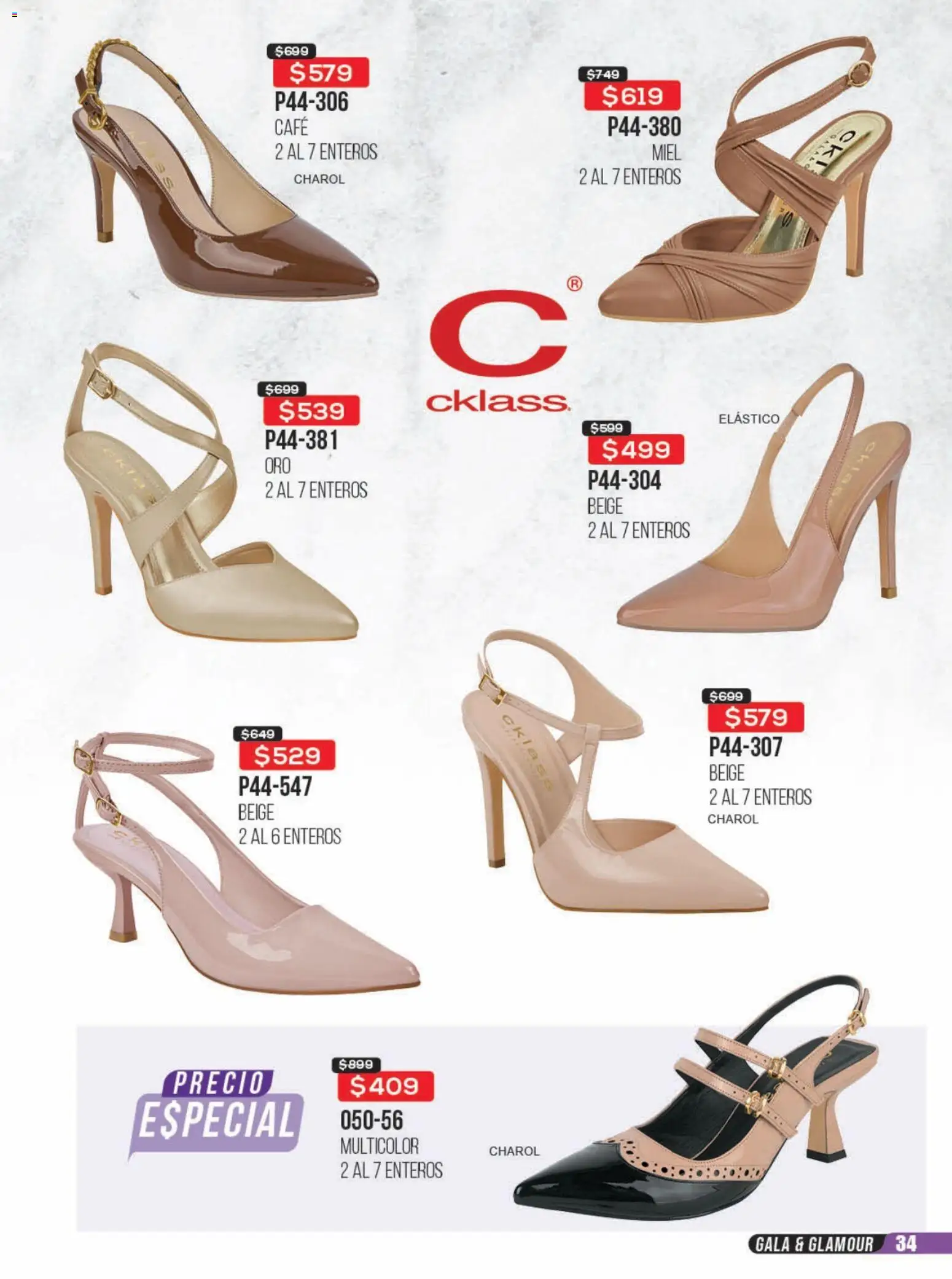 Nuevas ofertas de Cklass válidas en toda la República Mexicana desde el 23/06/2026. ¡Encuentra las mejores ofertas en Cklass catálogo Rebajas sobre rebajas calzado! | Página: 35 | Productos: Café