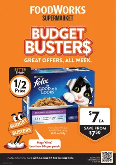 Preview of Foodworks catalogue - valid from 24/06/2026