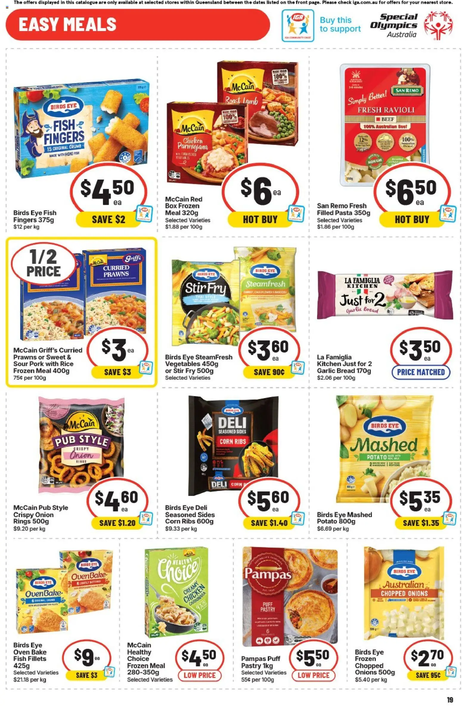IGA catalogue - valid from 13.05.2026 | Page: 20 | Products: Frosting, Chocolate, Olive oil, Microwave