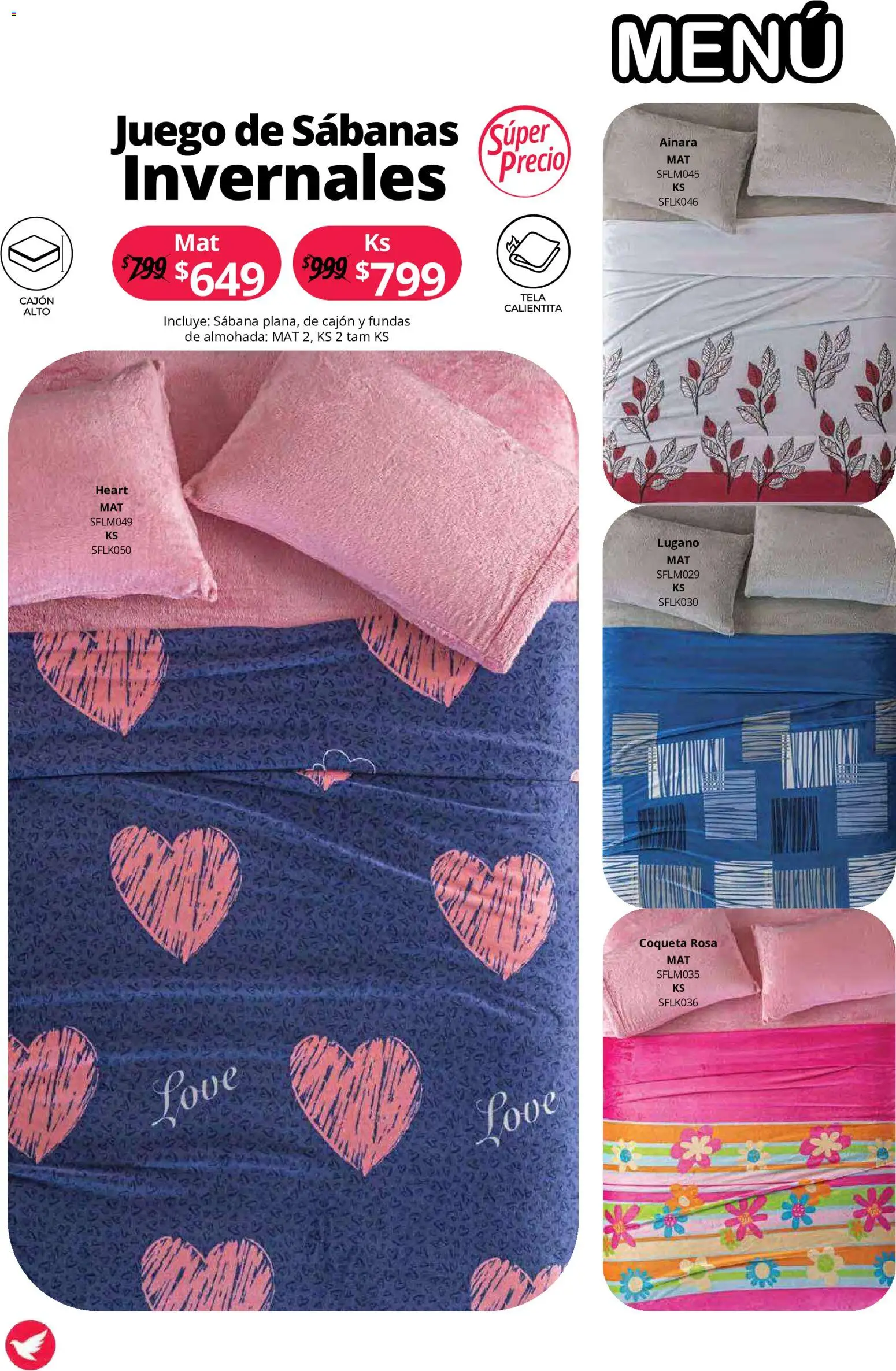 Nuevas ofertas de Colchas Concord válidas en toda la República Mexicana desde el 15/10/2026. ¡Encuentra las mejores ofertas en Colchas Concord catálogo! | Página: 203