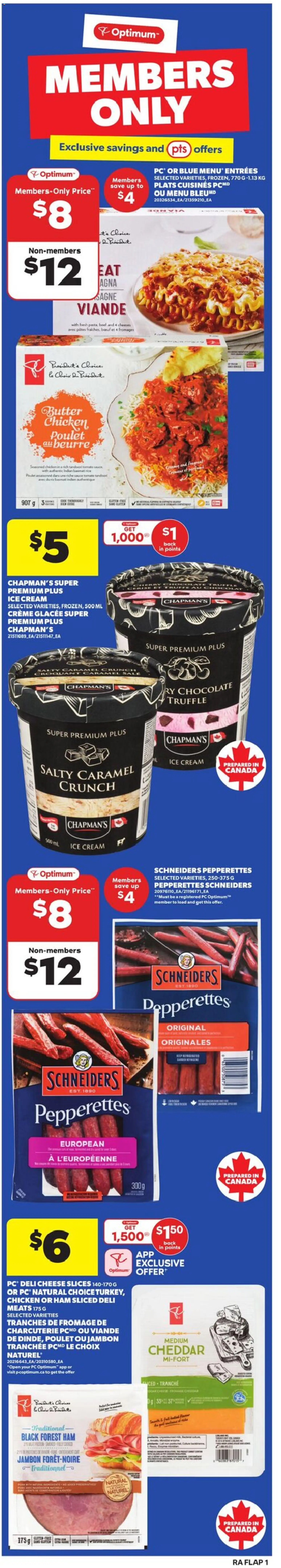 Atlantic Superstore flyer valid from 16.04.2026 | Page: 1 | Products: Rice, PC, Butter, Chicken
