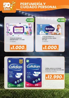 Cugat Ofertas válido desde el 14.06.2026 | Página: 50 | Productos: Pañales, Toallas