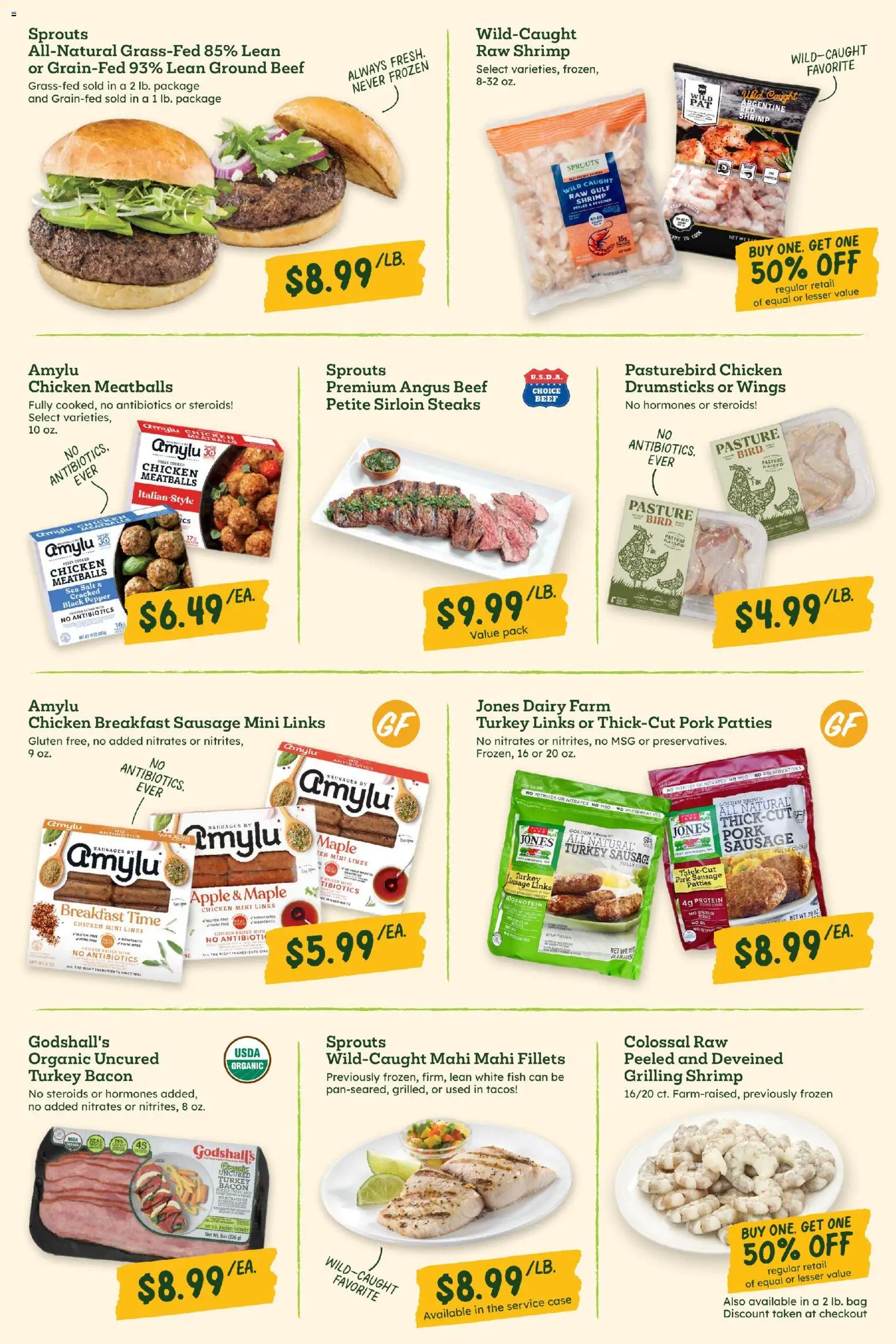 Sprouts Weekly Ad - valid from 07/22/2026 | Page: 3 | Products: Pork, Beef, Pepper, Case