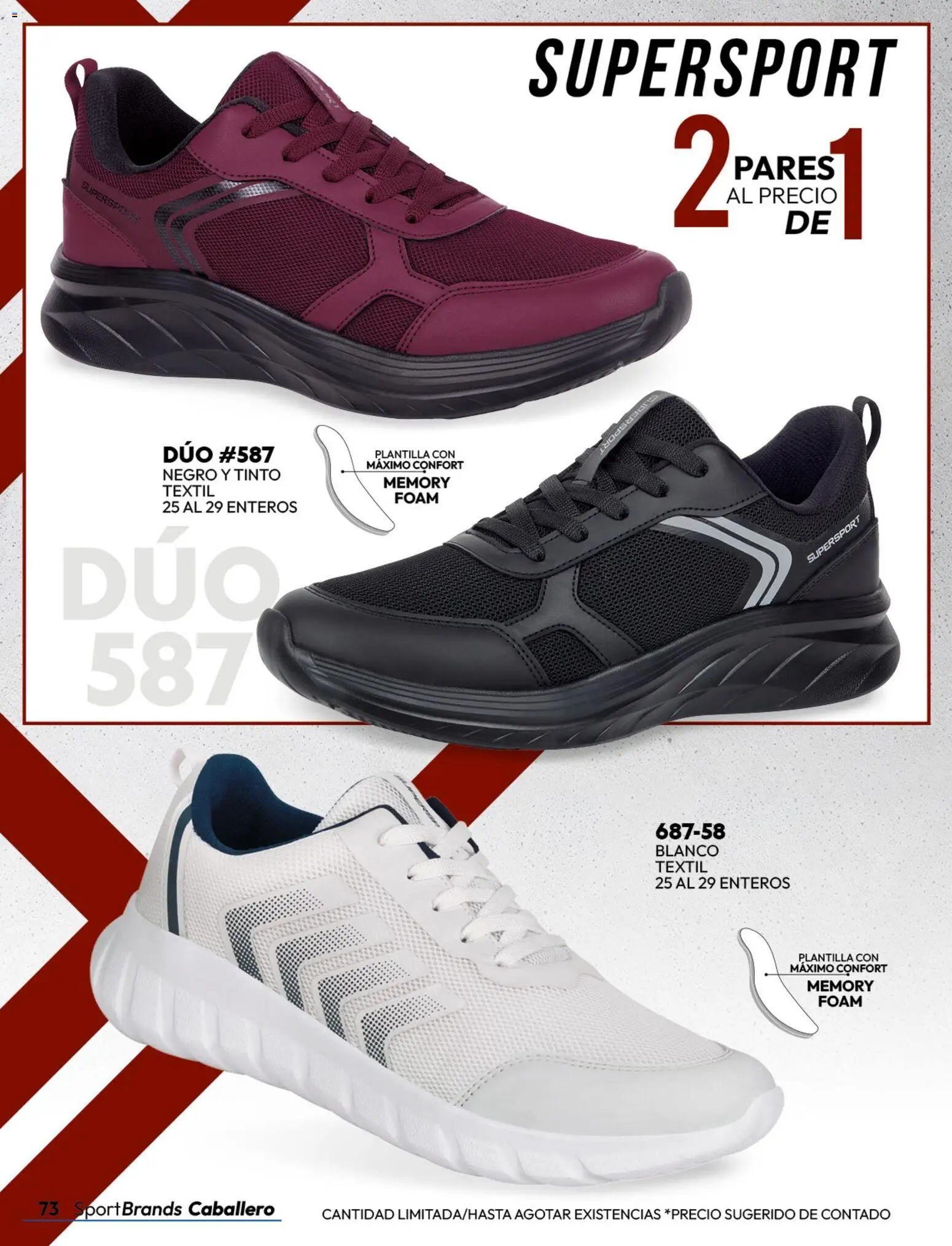 Nuevas ofertas de Cklass válidas en toda la República Mexicana desde el 08/07/2026. ¡Encuentra las mejores ofertas en Cklass catálogo Sportbrands dama! | Página: 221