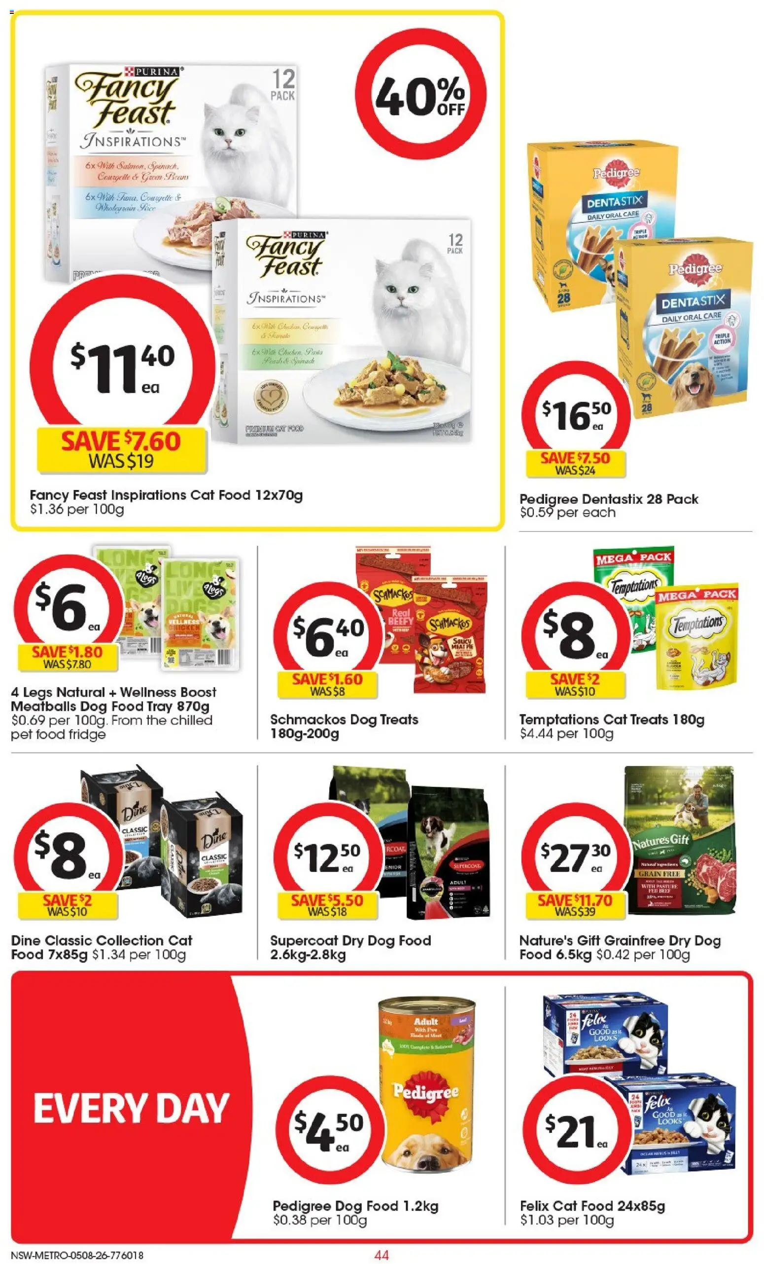 Coles catalogue - valid from 05/08/2026 | Page: 44 | Products: Chicken, Rice, Meat, Fridge