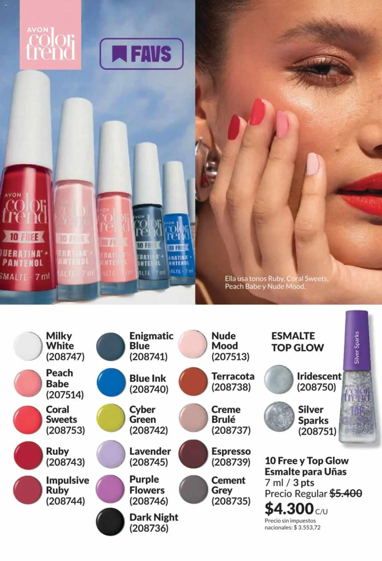 Catálogo AVON Campaña 5/2026 │ válido desde el 01.05.2026 | Página: 61 | Productos: Top
