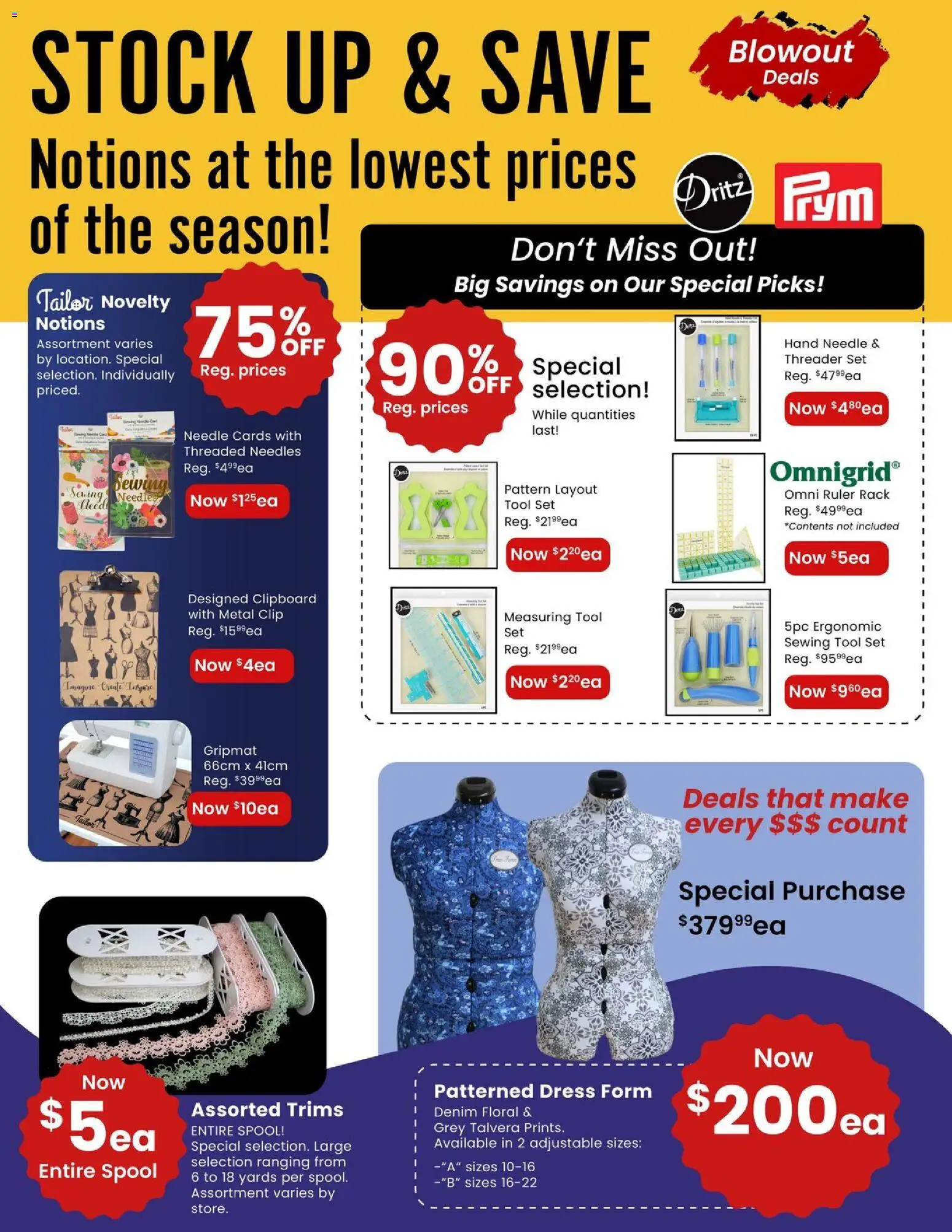 Fabricland flyer valid from Aug 1, 2026 | Page: 5