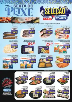 Comper ofertas Sexta do Peixe - Pré-Visualização do folheto da loja Comper, válido de 29.05.2026
