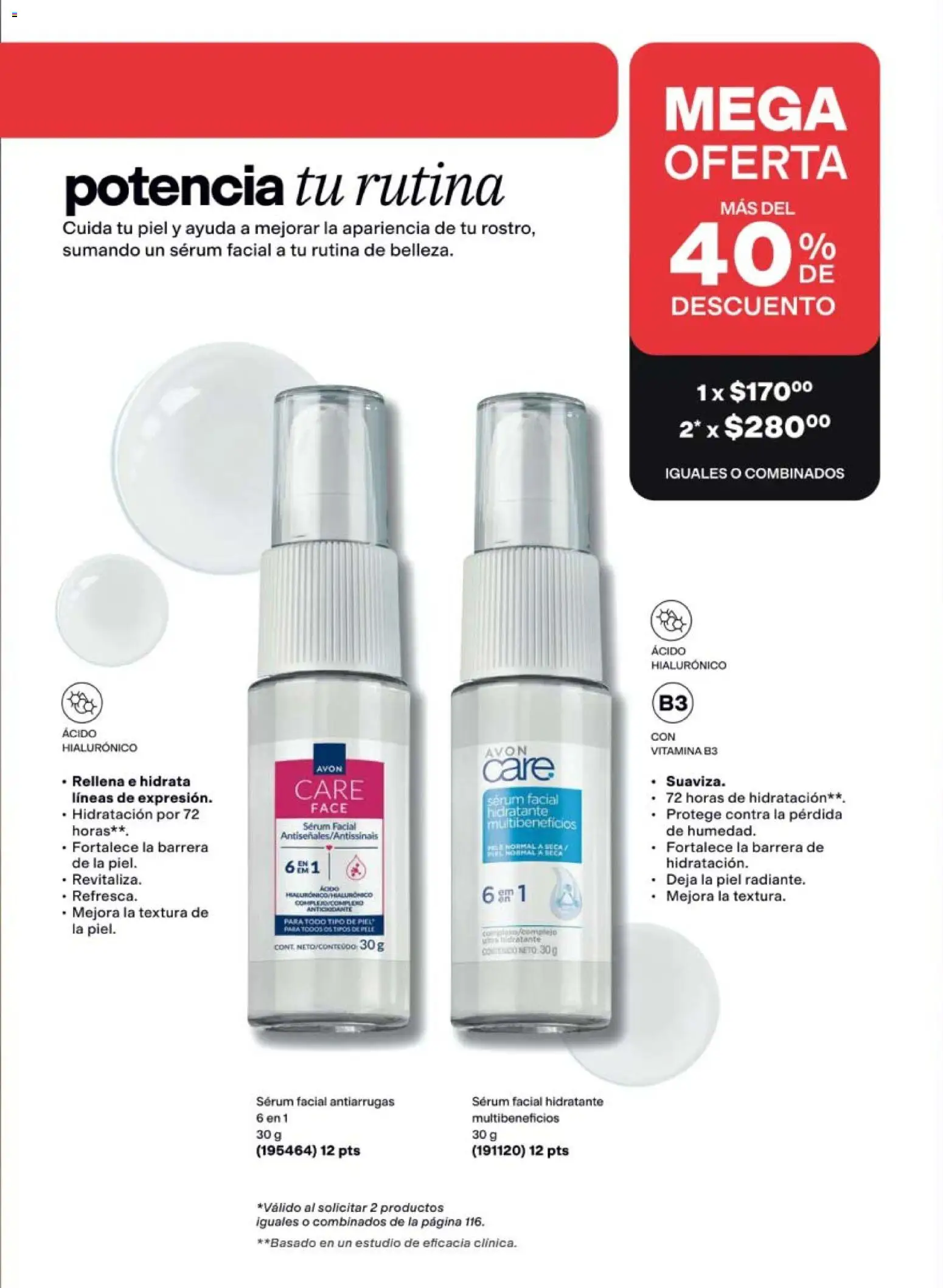 Nuevas ofertas de AVON válidas en toda la República Mexicana desde el 31/07/2026. ¡Encuentra las mejores ofertas en AVON campaña 12 2026! | Página: 164