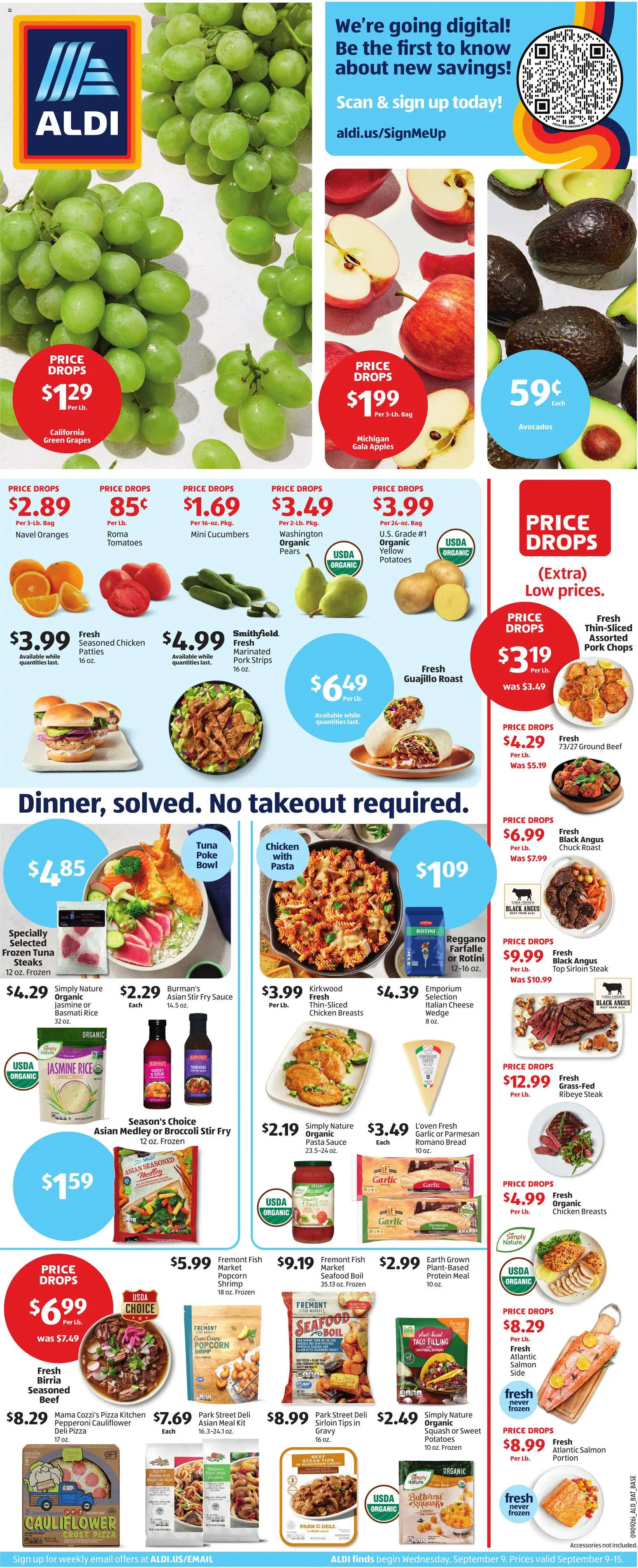 Aldi Weekly Ad - valid from 09/09/2026 | Page: 1