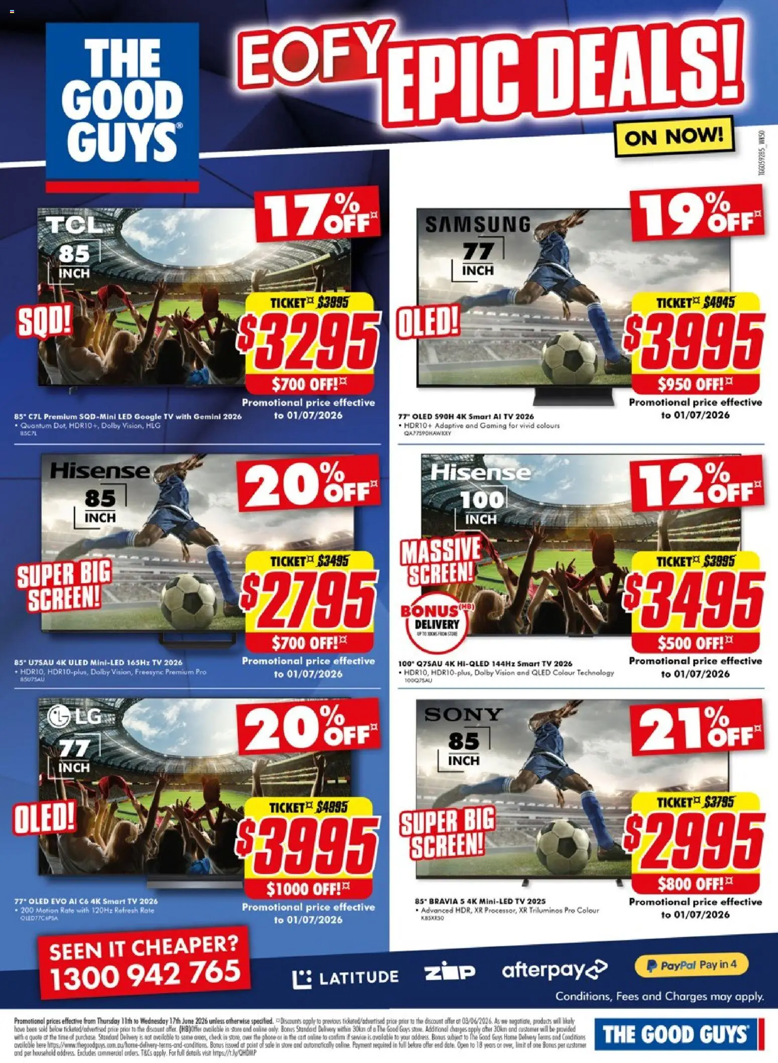 The Good Guys catalogue - valid from 11.06.2026 | Page: 2 | Products: Household, Phone, Smart tv, Screen