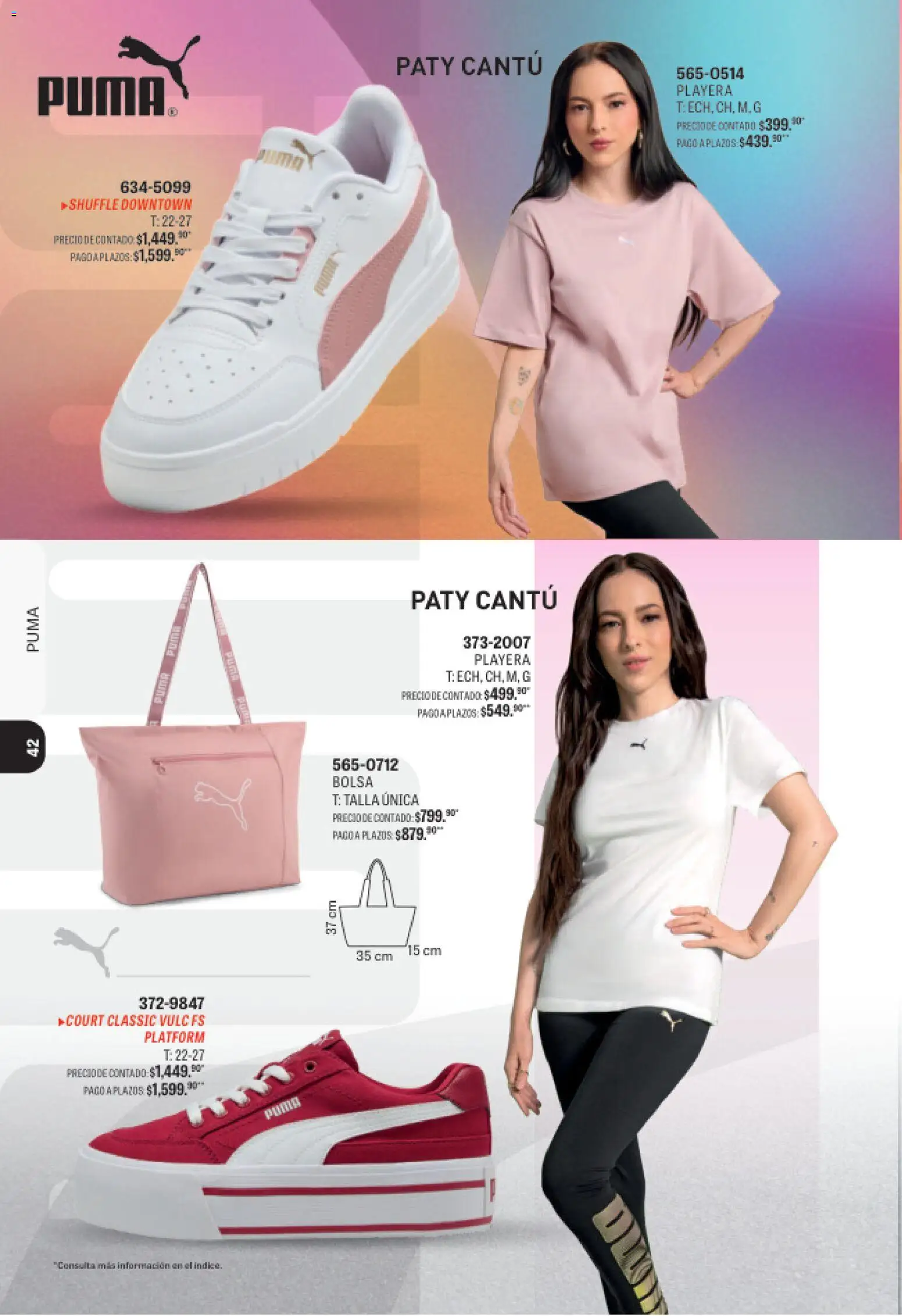 Nuevas ofertas de Andrea válidas en toda la República Mexicana desde el 09/08/2026. ¡Encuentra las mejores ofertas en Andrea catálogo Deportivo Completo! | Página: 42
