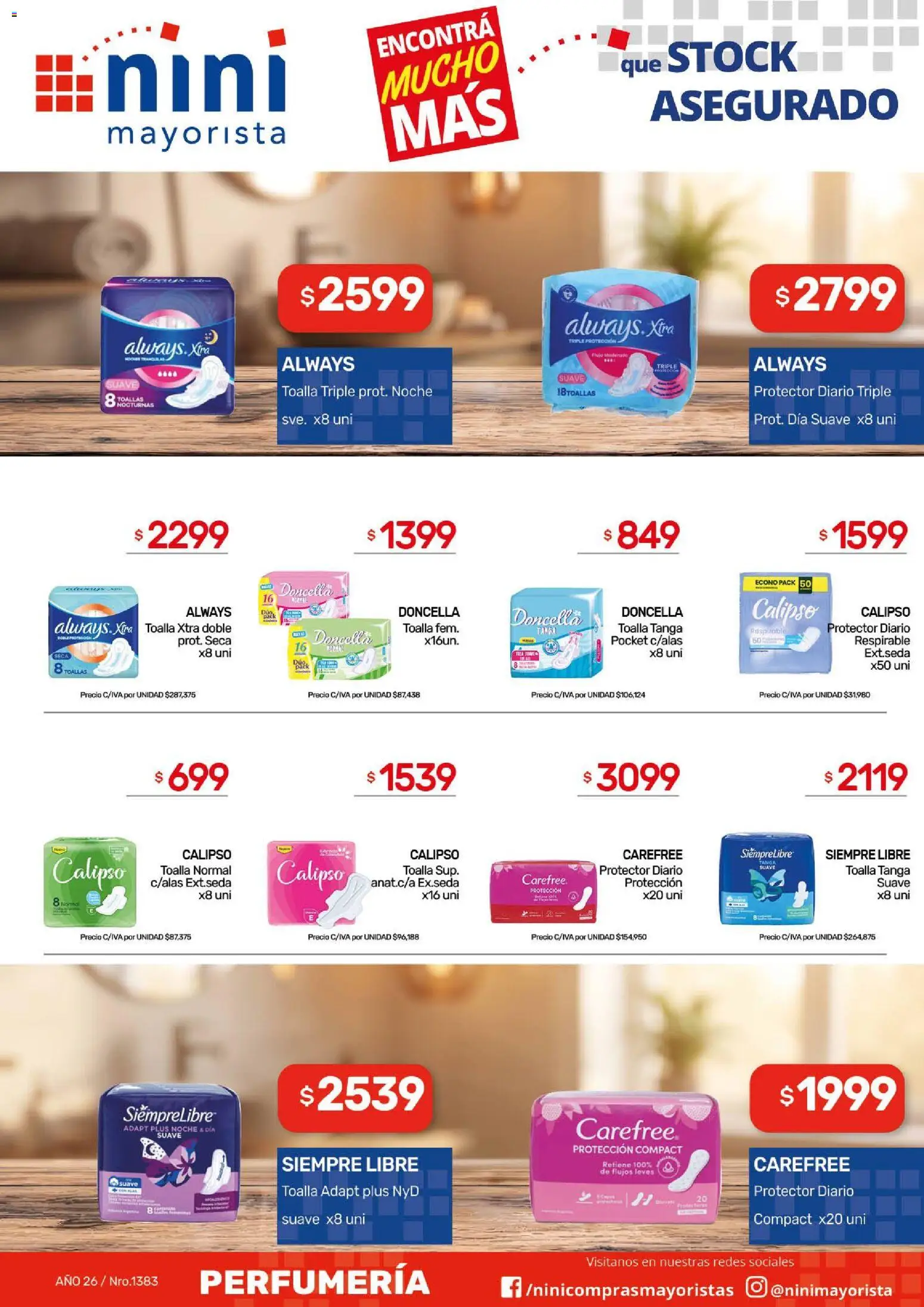 Revista de ofertas NINI Mayorista - Página 7 - Ofertas válidas hasta el 1 de noviembre de 2026