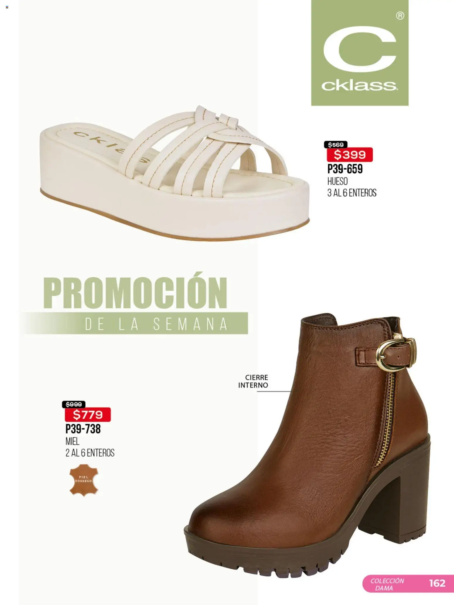 Nuevas ofertas de Cklass válidas en toda la República Mexicana desde el 13.04.2026. ¡Encuentra las mejores ofertas en Cklass catálogo Promo semanal! | Página: 163