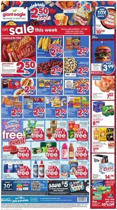Preview of Giant Eagle weekly ads valid from 06/25/2026