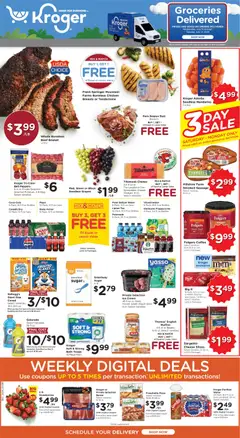 Preview of Kroger weekly ads valid from 07/15/2026