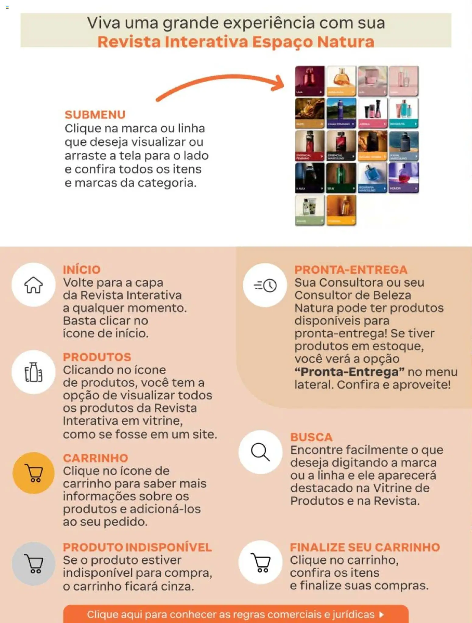 Natura Folheto - válido de 12/10/2026 | Página: 2 | Produtos: Revista, Tela, Carrinho