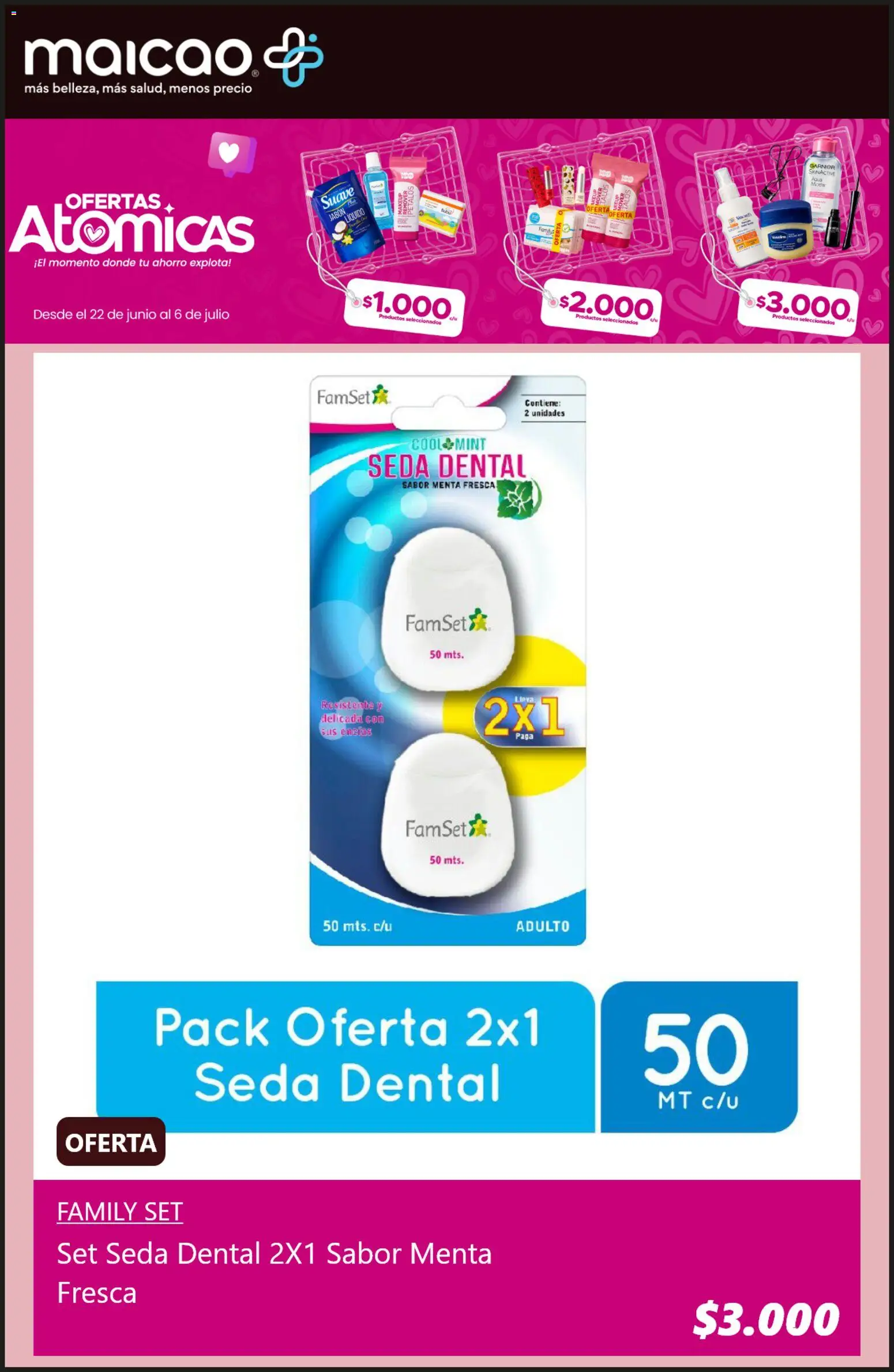 Maicao Ofertas │ válido desde el 22.06.2026 | Página: 6 | Productos: Jabón, Jabón líquido