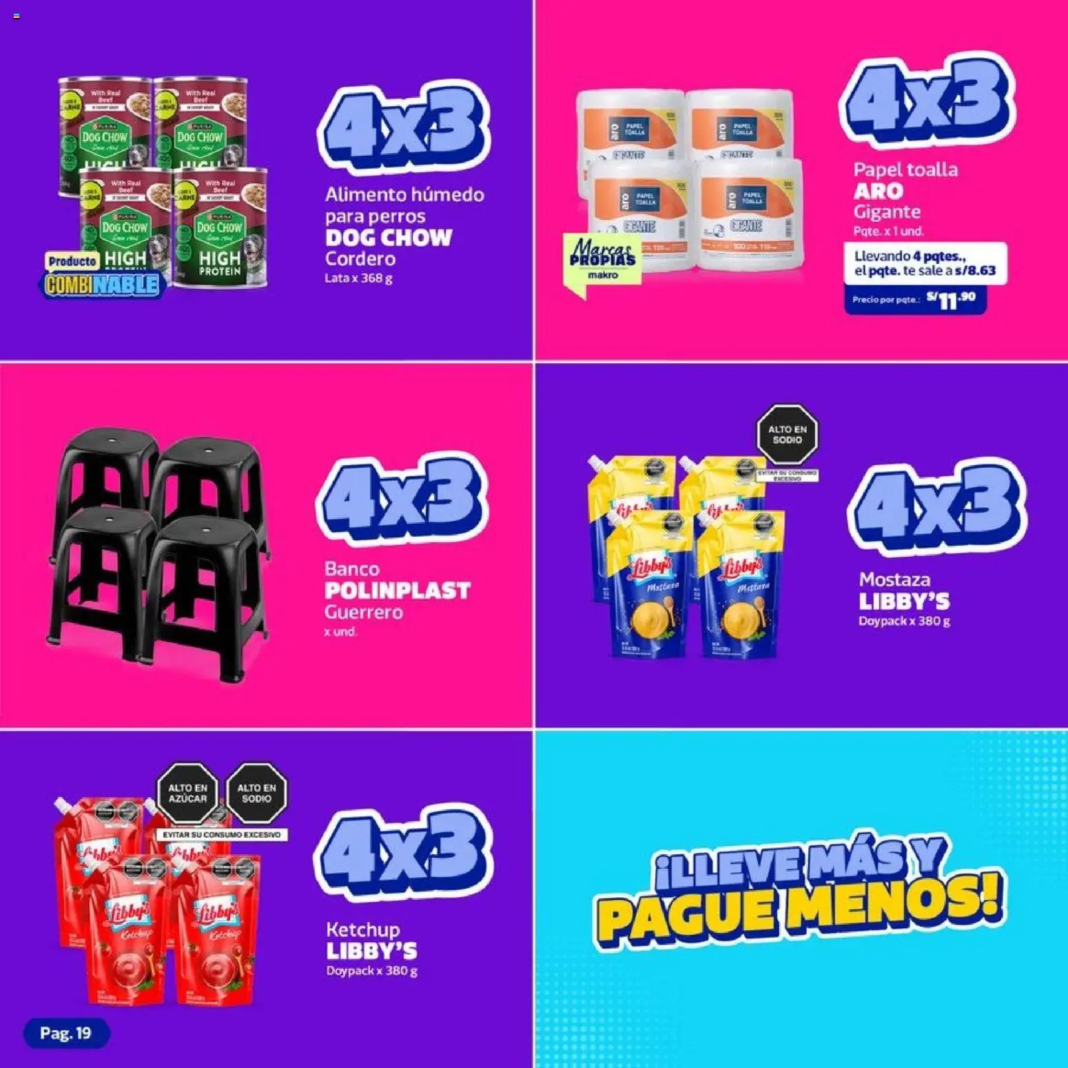 Catálogo Makro válido desde 04.06.2026 | Página: 19 | Productos: Toalla, Té
