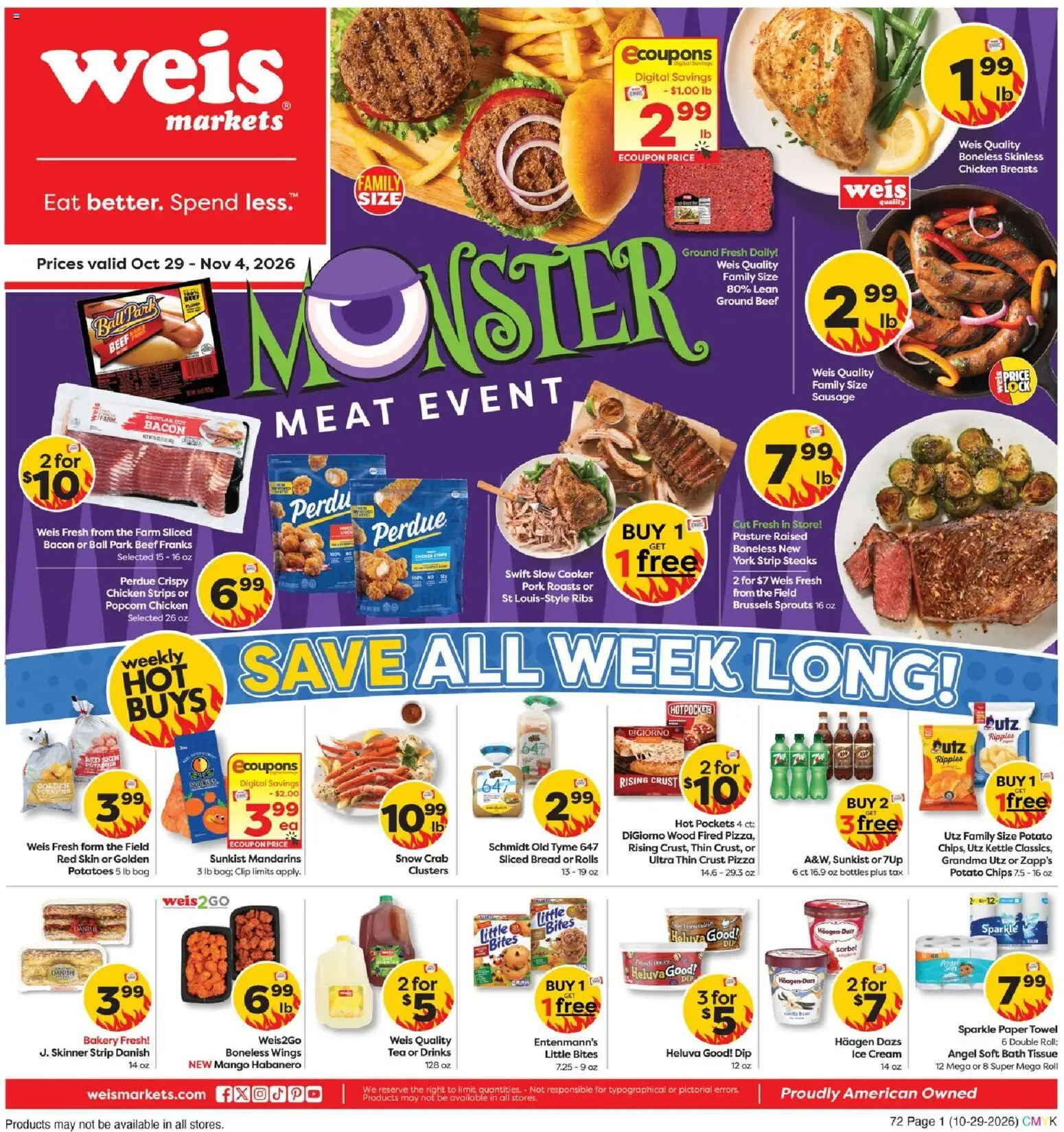 Weis Weekly Ad - valid from 10/29/2026 | Page: 4