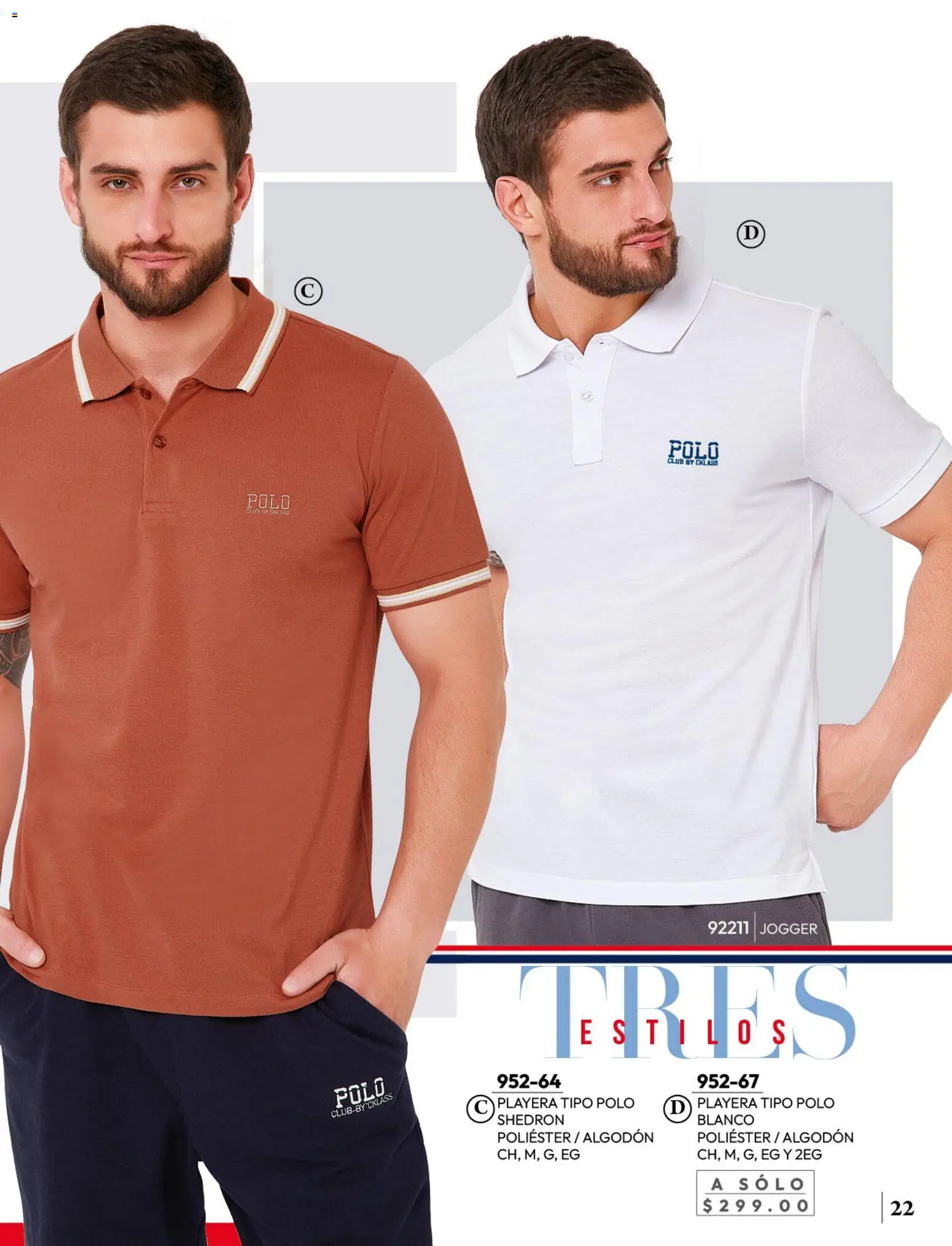 Nuevas ofertas de Cklass válidas en toda la República Mexicana desde el 08/07/2026. ¡Encuentra las mejores ofertas en Cklass catálogo Ropa caballero! | Página: 23 | Productos: Algodón, Playera