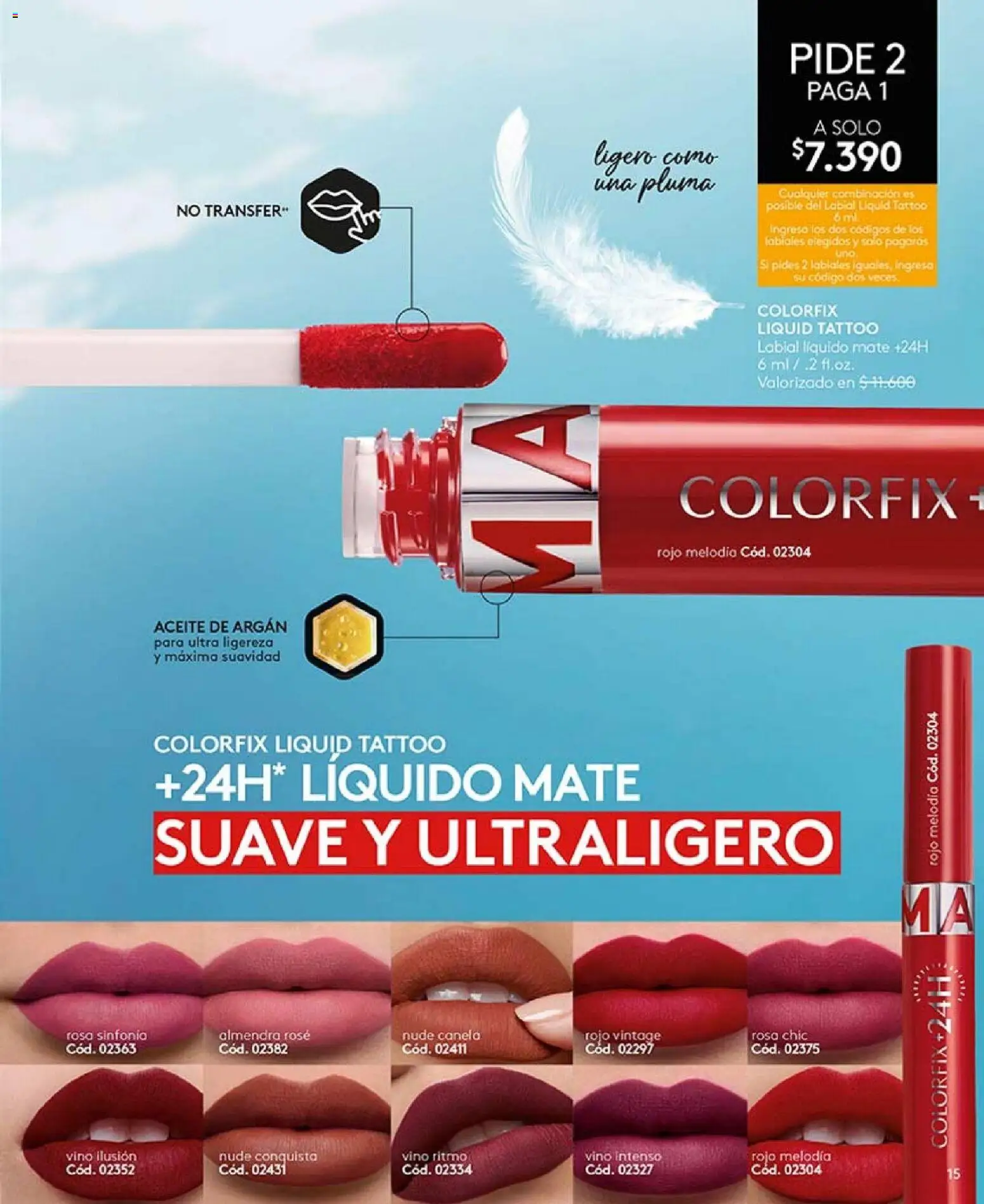 Catálogo Ésika Campaña 4 │ válido desde el 15.02.2026 | Página: 15 | Productos: Almendra, Mate, Vino, Aceite