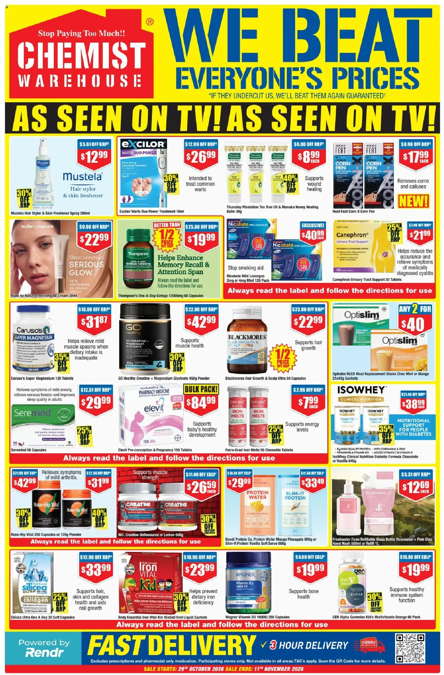 Chemist Warehouse catalogue - valid from 29/10/2026 | Page: 3