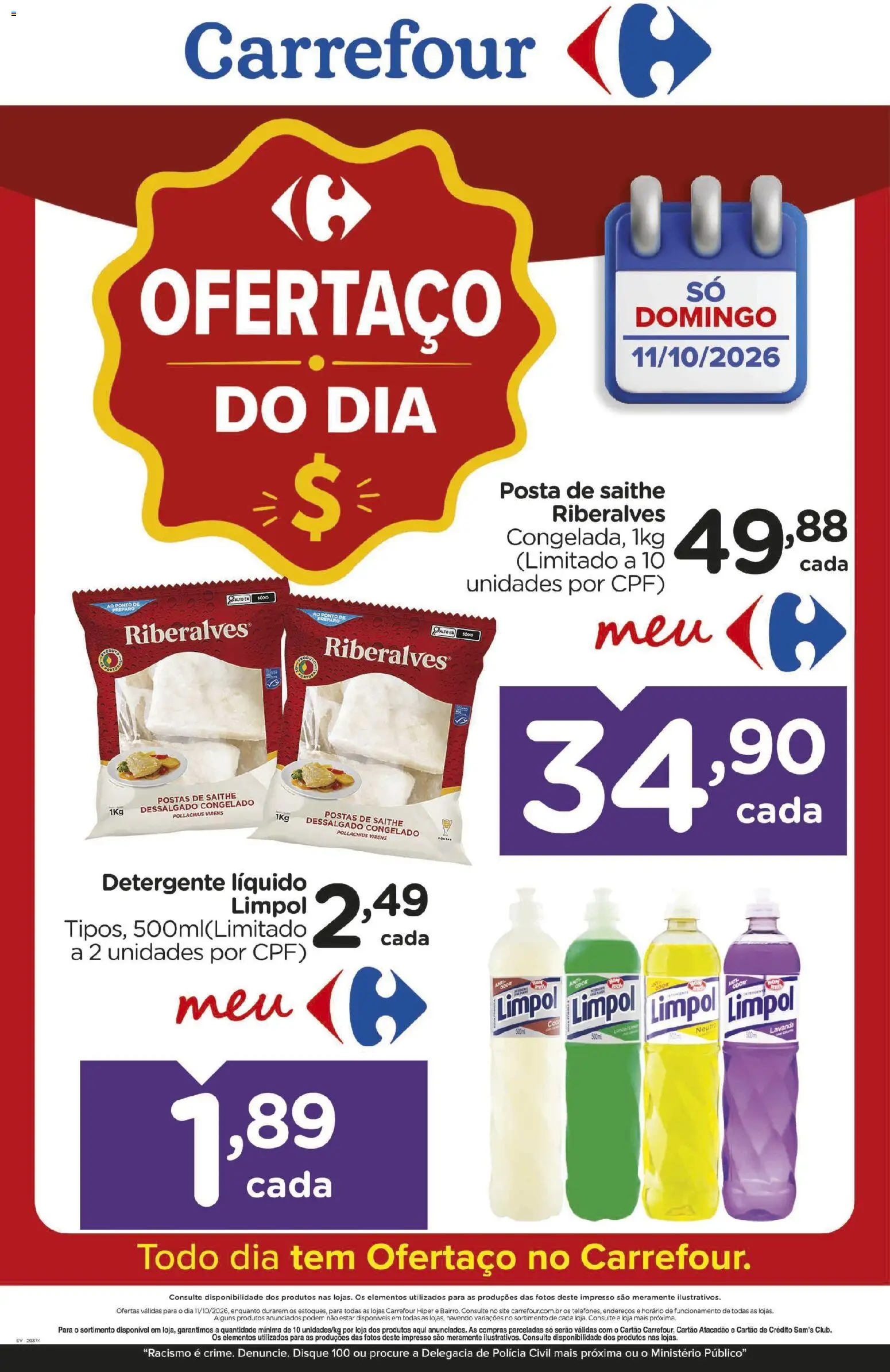 Carrefour Folheto - válido de 11/10/2026 | Página: 1
