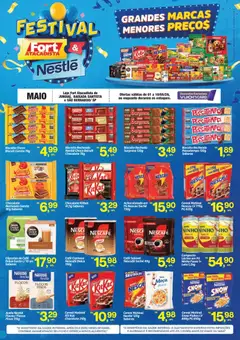 Fort Atacadista ofertas Nestlé - Pré-Visualização do folheto da loja Fort Atacadista, válido de 01.05.2026 | Página: 1