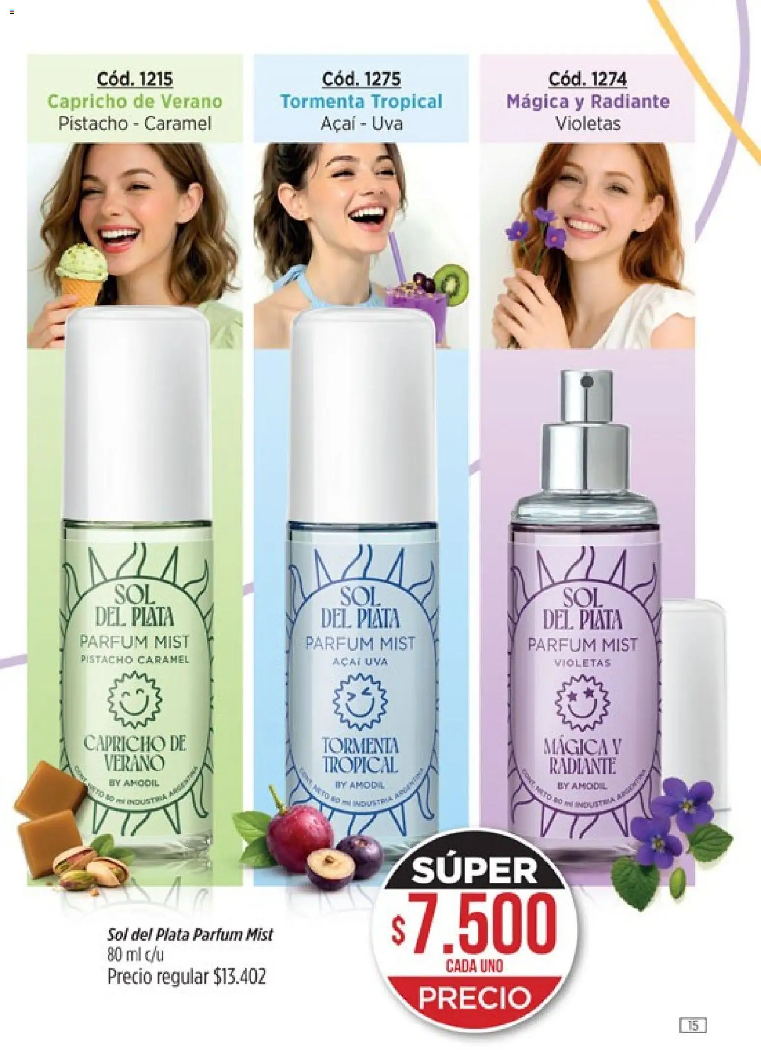 Catálogo Amodil Campaña 4 │ válido desde el 01/03/2026 | Página: 15 | Productos: Uva, Radiante