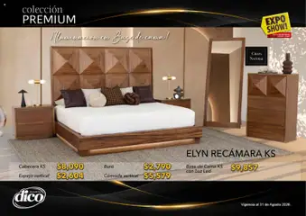 Vista previa de Muebles Dico catálogo Colección Premium, nuevo folleto de la tienda, válido en México a partir del 01/08/2026 | Página: 13