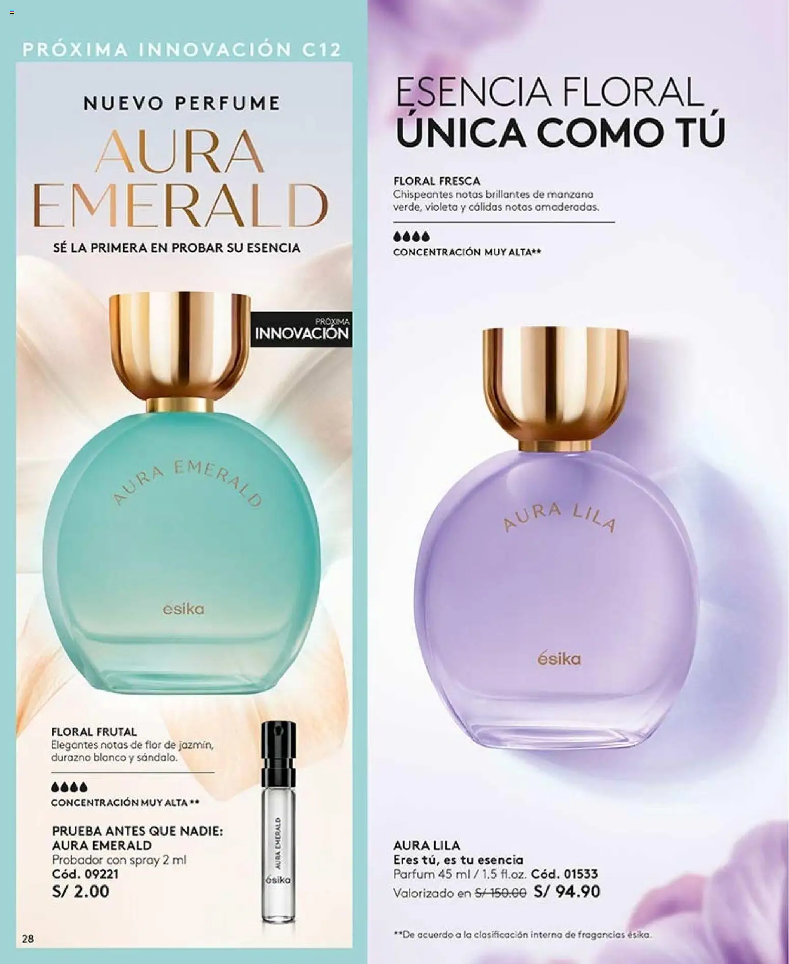 Catálogo Ésika válido desde 20/06/2026 | Página: 28 | Productos: Perfume