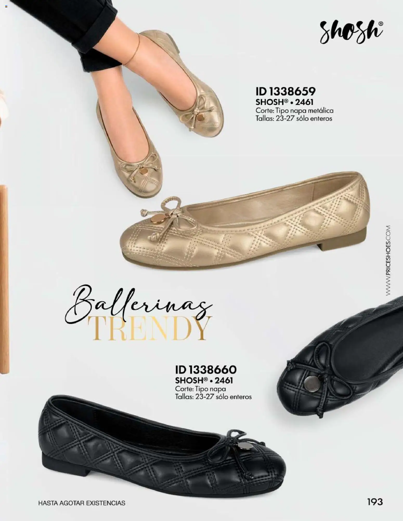 Nuevas ofertas de Price Shoes válidas en toda la República Mexicana desde el 28/08/2026. ¡Encuentra las mejores ofertas en Price Shoes catálogo Vestir Casual! | Página: 193