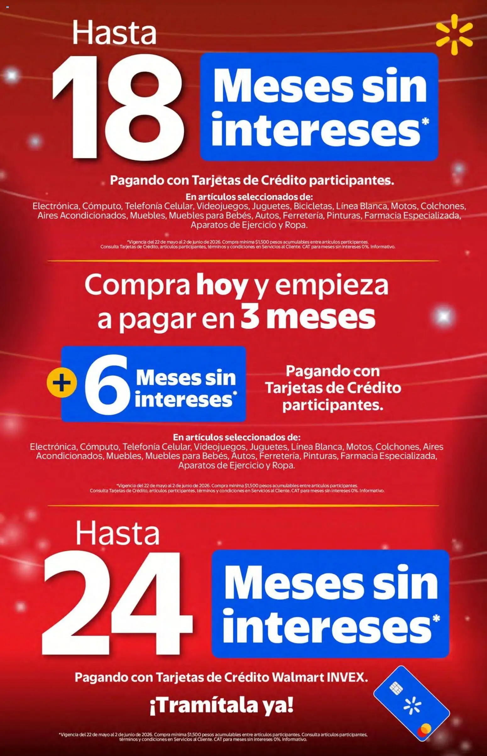 Nuevas ofertas de Walmart válidas en toda la República Mexicana desde el 25.05.2026. ¡Encuentra las mejores ofertas en Walmart Hot Sale! | Página: 2