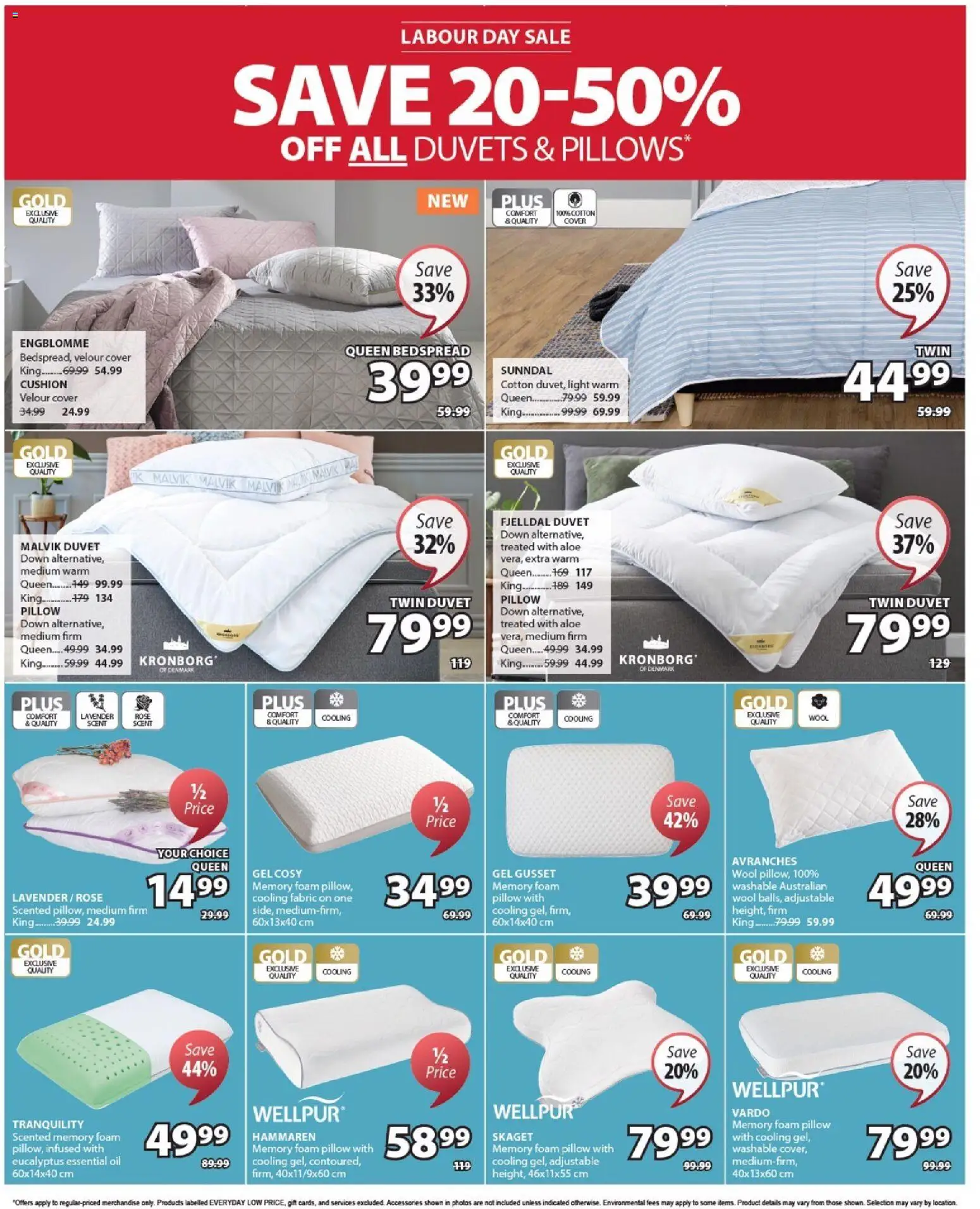 JYSK flyer valid from Aug 27, 2026 | Page: 16 | Products: Foam, Pillow, Oil