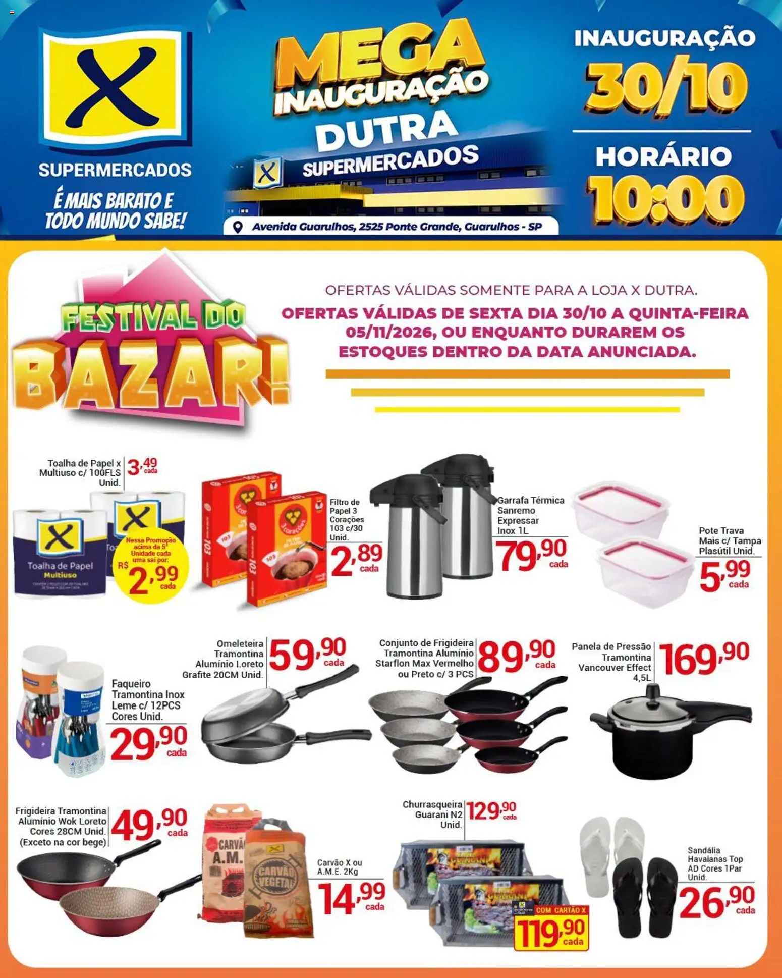 X Supermercados Folheto - válido de 30/10/2026 | Página: 10