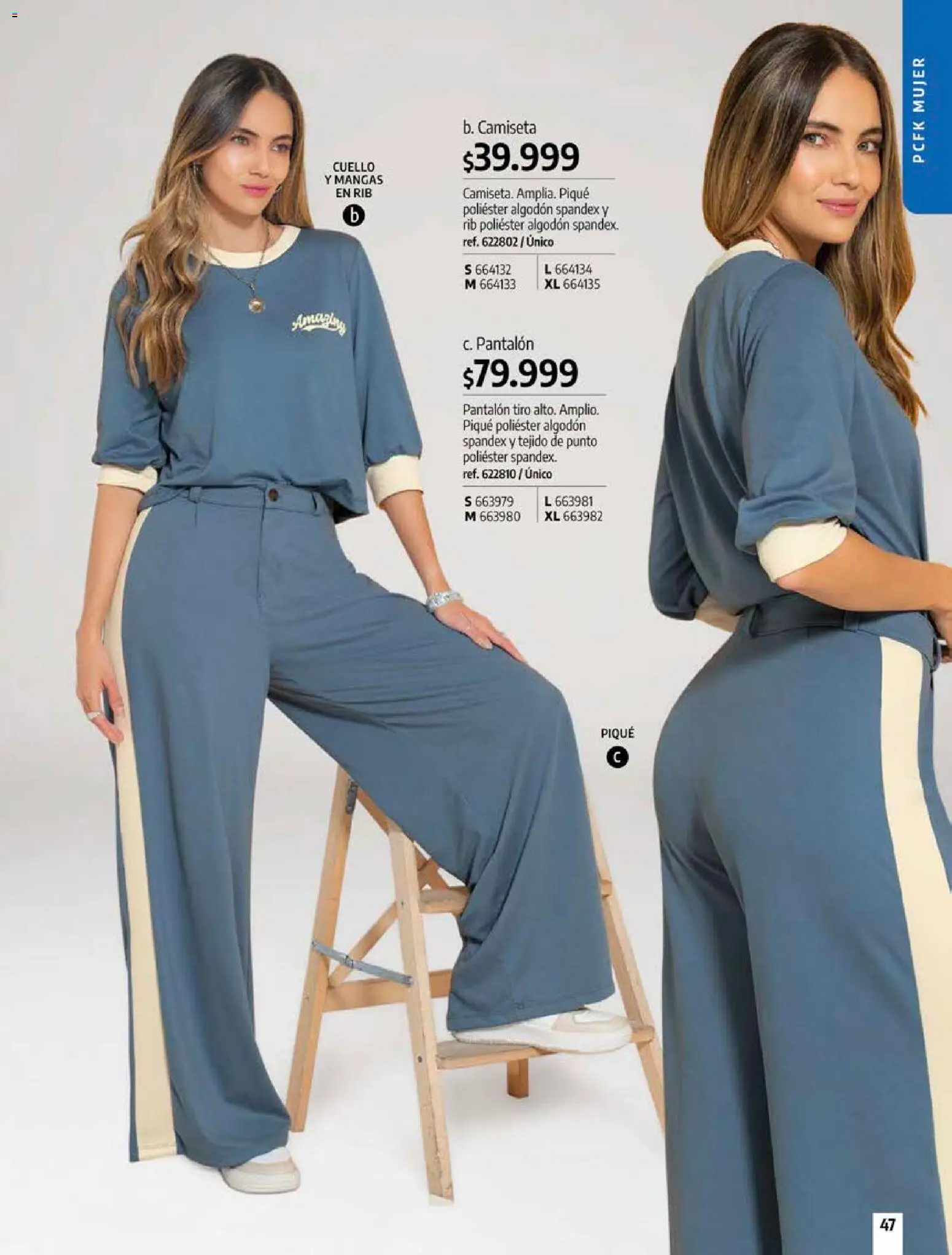 Pacifika revista - valida desde el 12/07/2026 | Página: 47 | Productos: Algodón, Camiseta, Cuello
