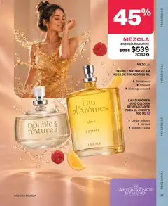 Vista previa de JAFRA catálogo, nuevo folleto de la tienda, válido en México a partir del 01/10/2026 | Página: 19 | Productos: Agua, Limón, Agua de tocador, Perfume